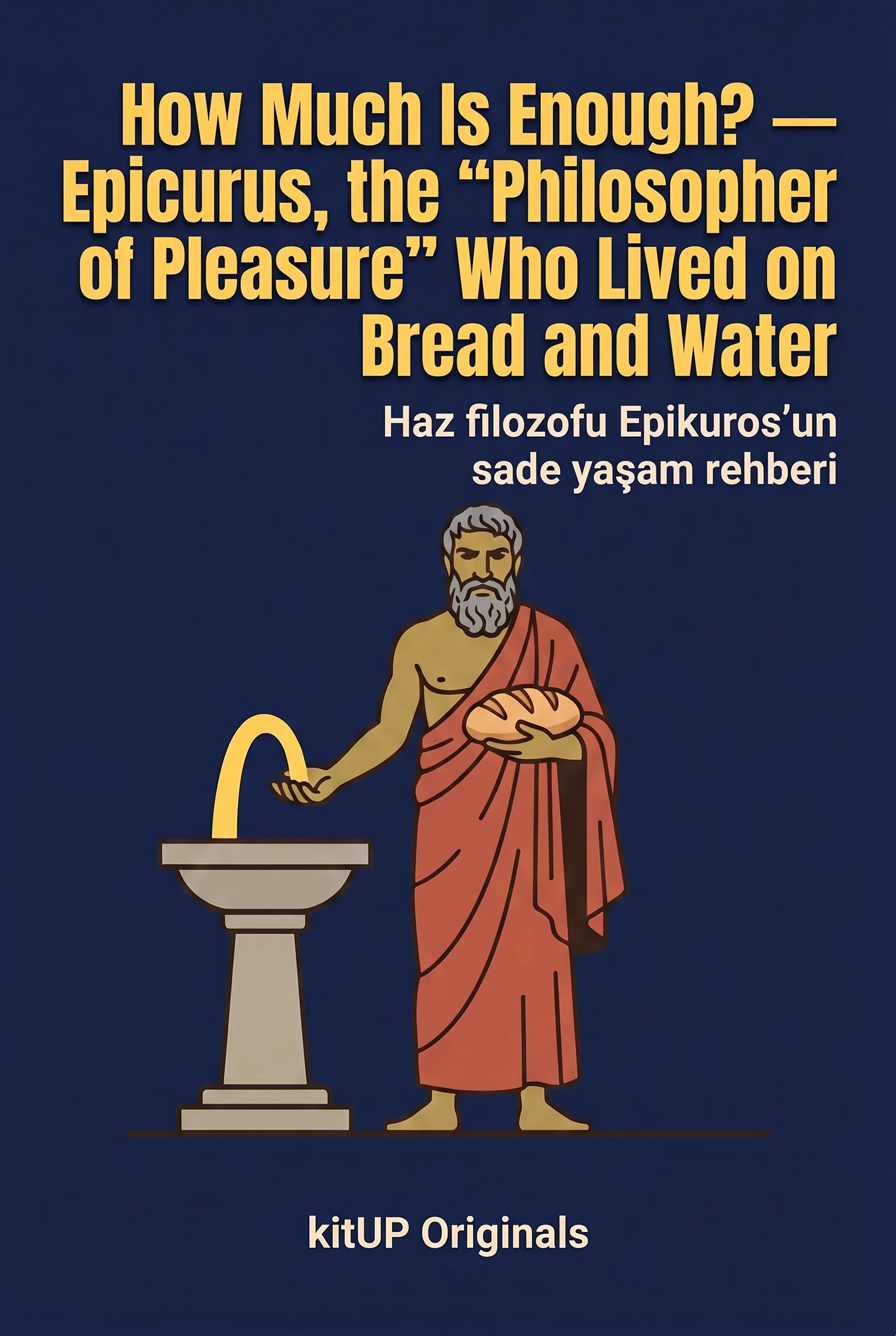 How Much Is Enough? — Epicurus, the "Philosopher of Pleasure" Who Lived on Bread and Water
