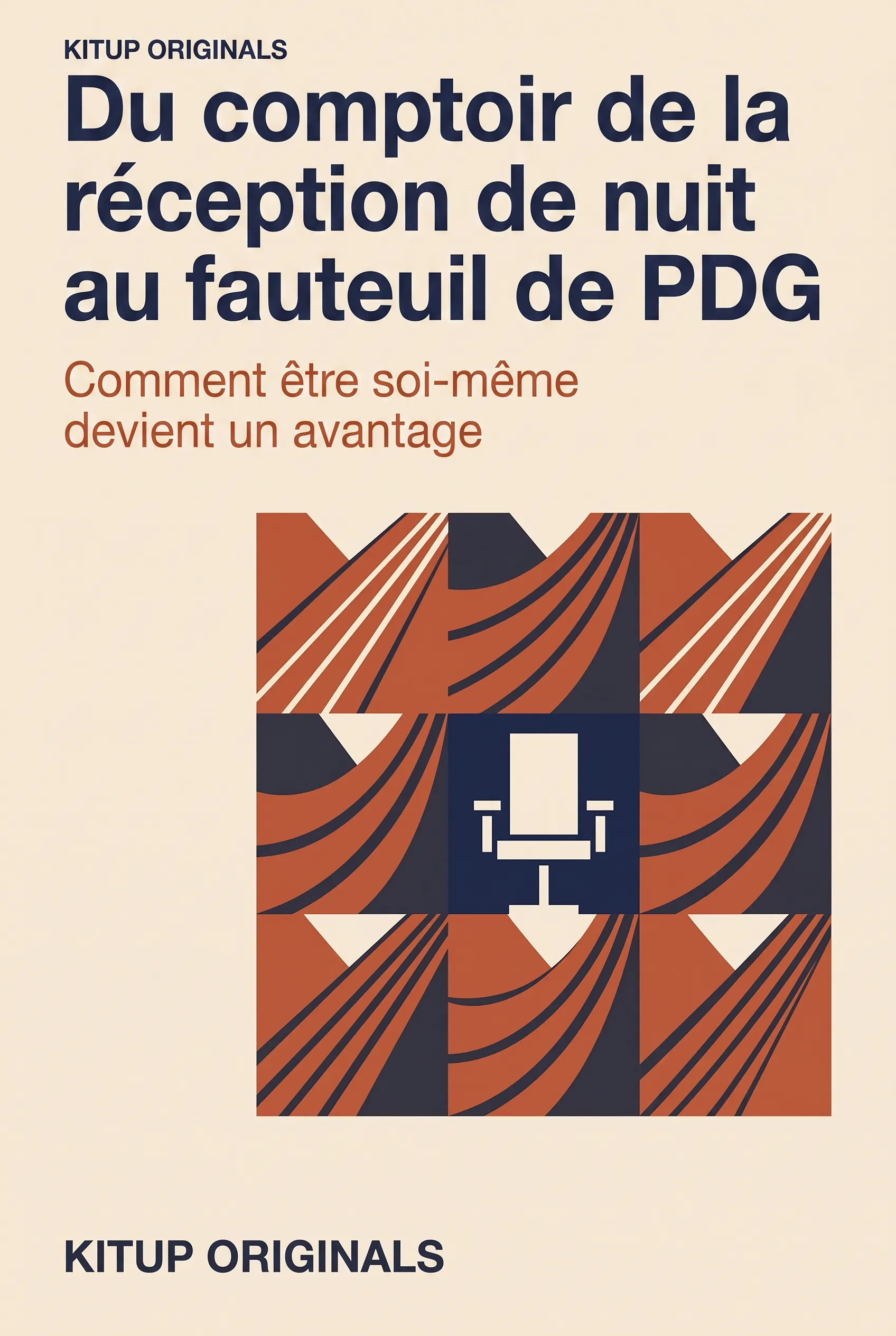 Du comptoir de la réception de nuit au fauteuil de PDG