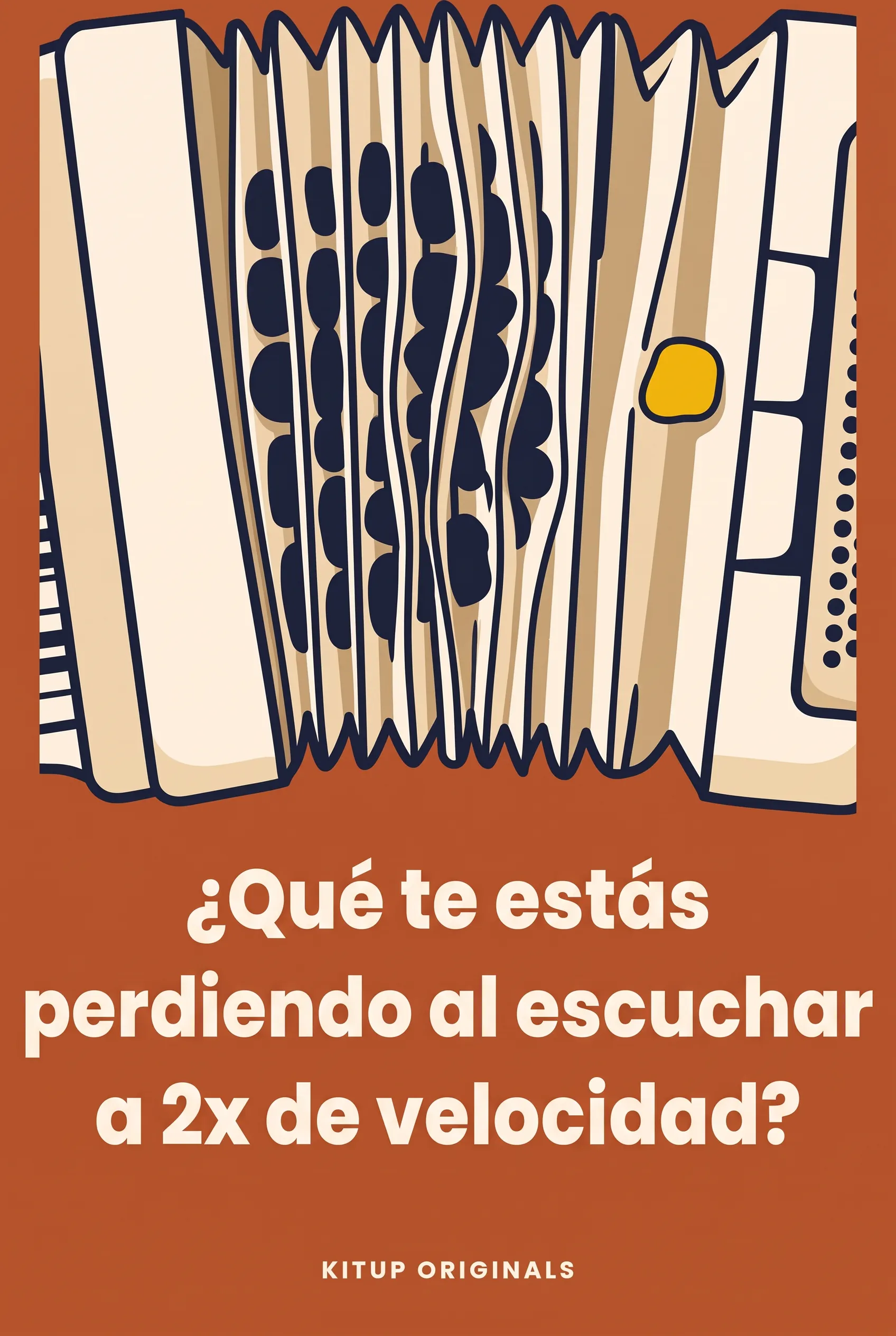 ¿Qué te estás perdiendo al escuchar a 2x de velocidad?