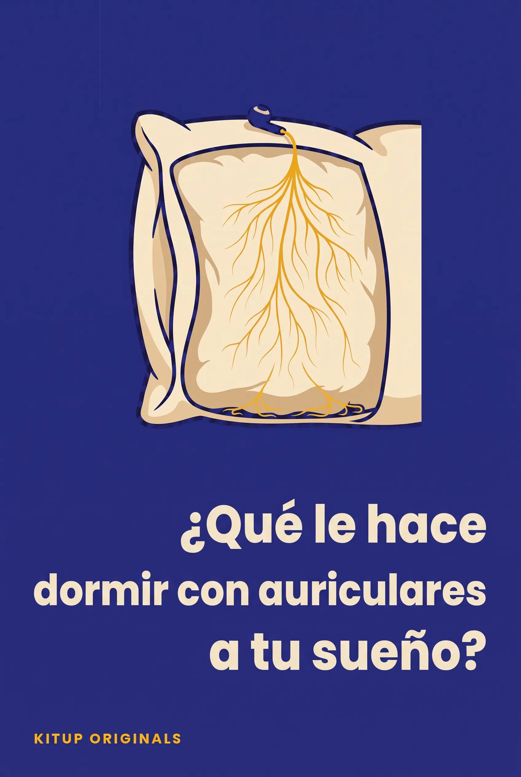 ¿Qué le hace dormir con auriculares a tu sueño?