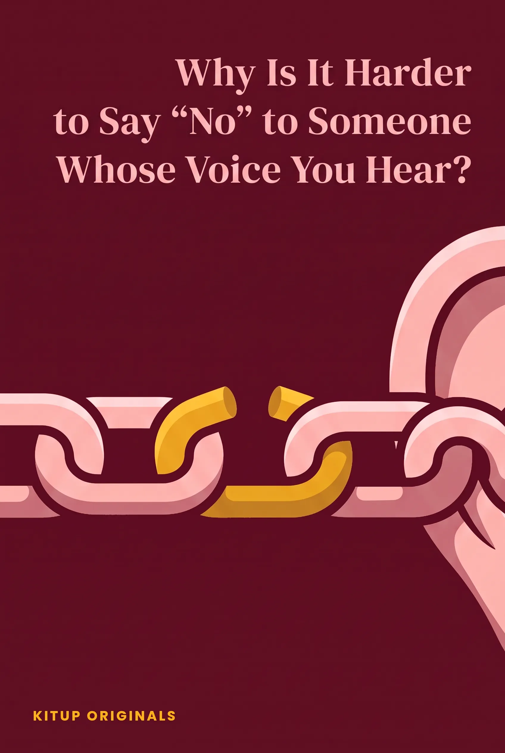 Why Is It Harder to Say "No" to Someone Whose Voice You Hear?