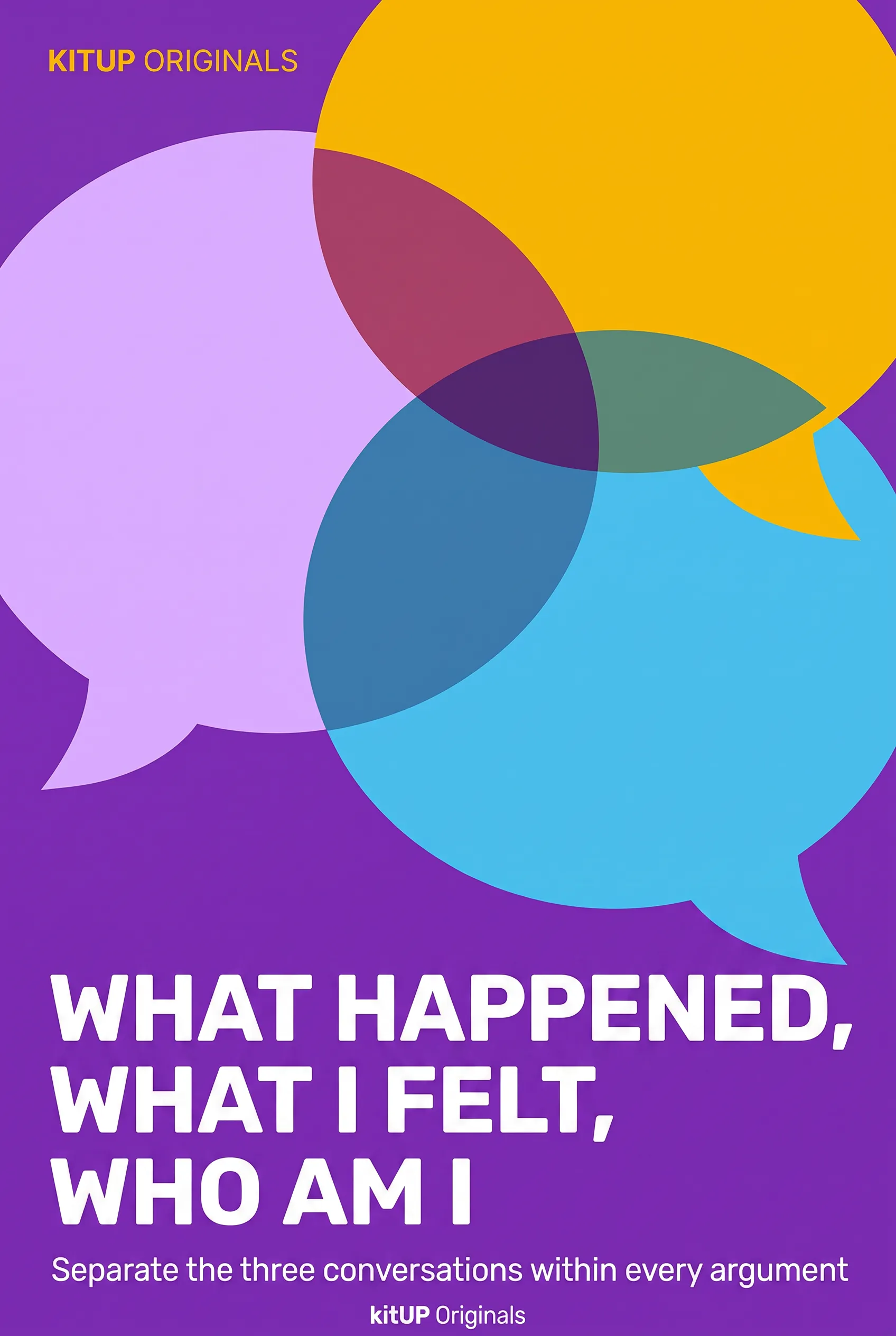 What Happened, What I Felt, Who Am I