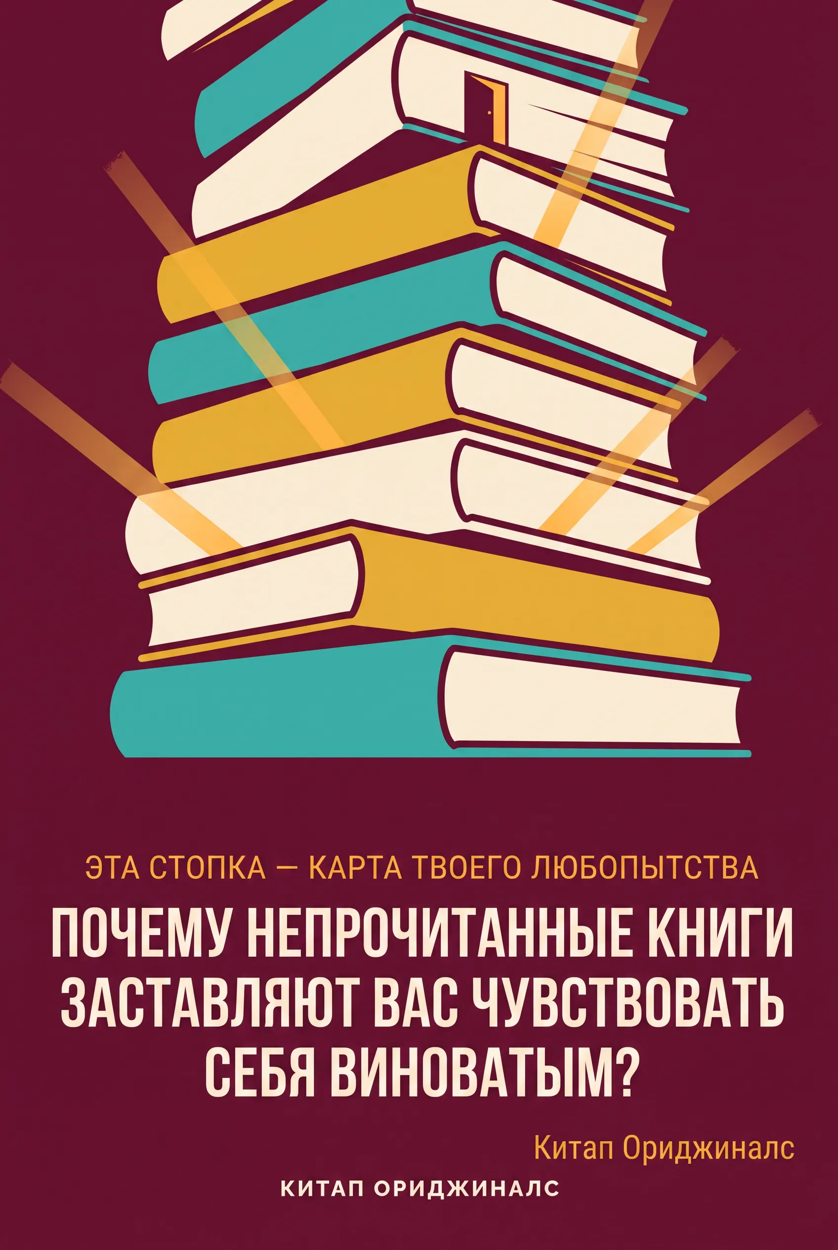 Почему непрочитанные книги заставляют вас чувствовать себя виноватым?