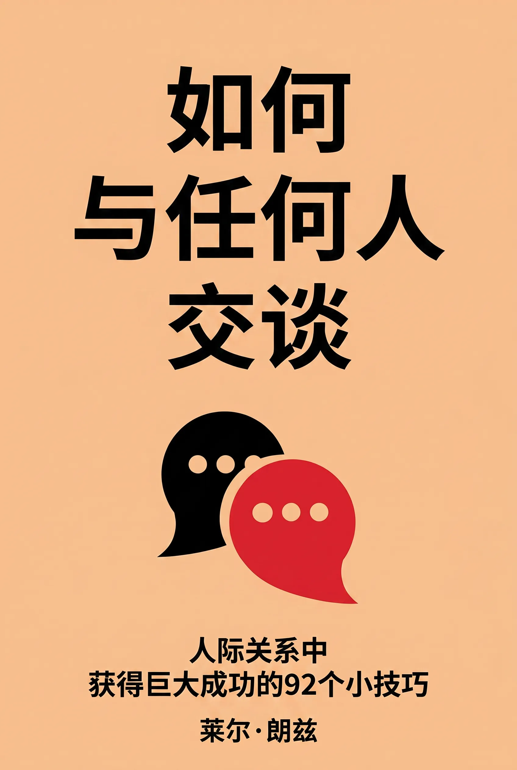 如何与任何人交谈