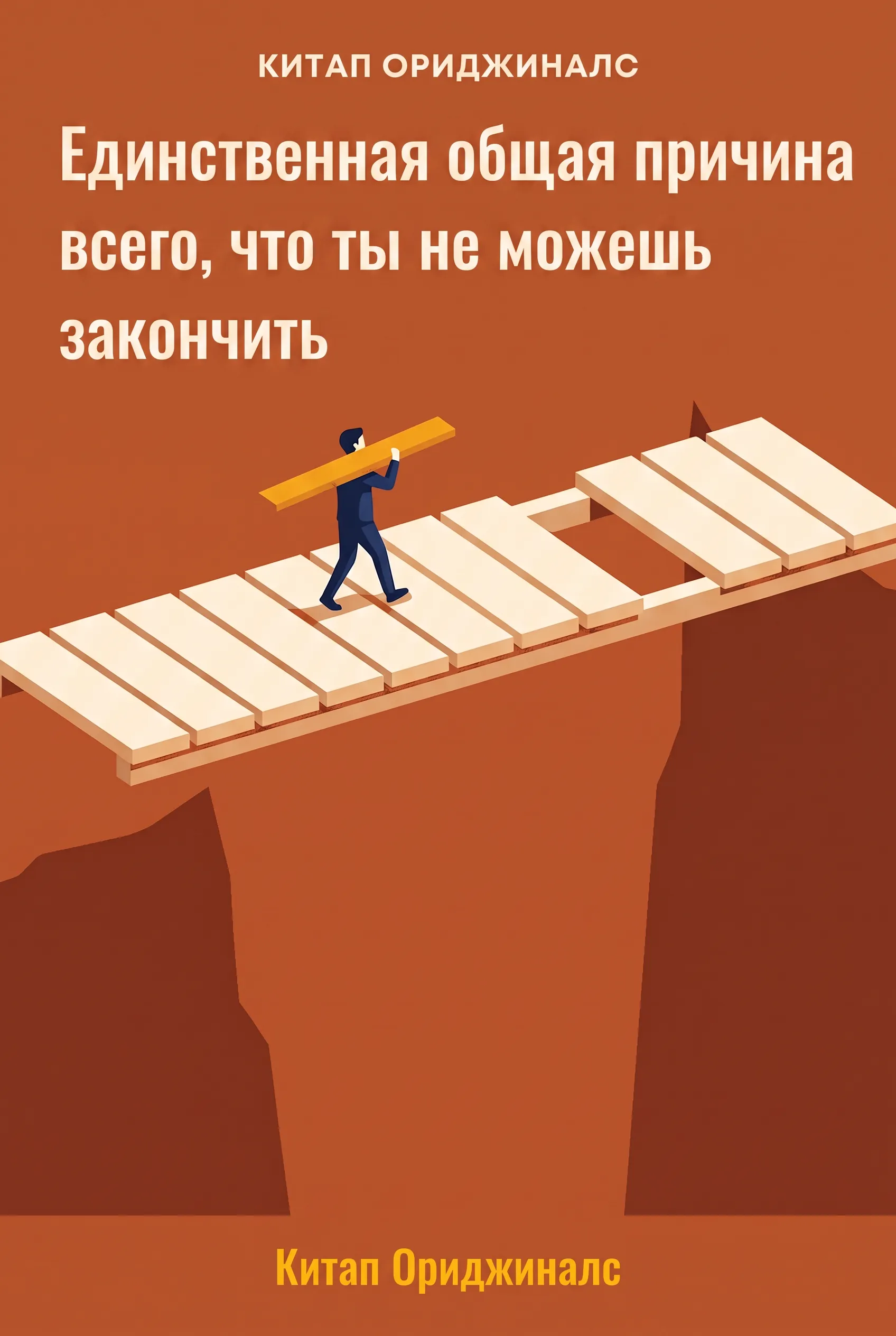 Единственная общая причина всего, что ты не можешь закончить