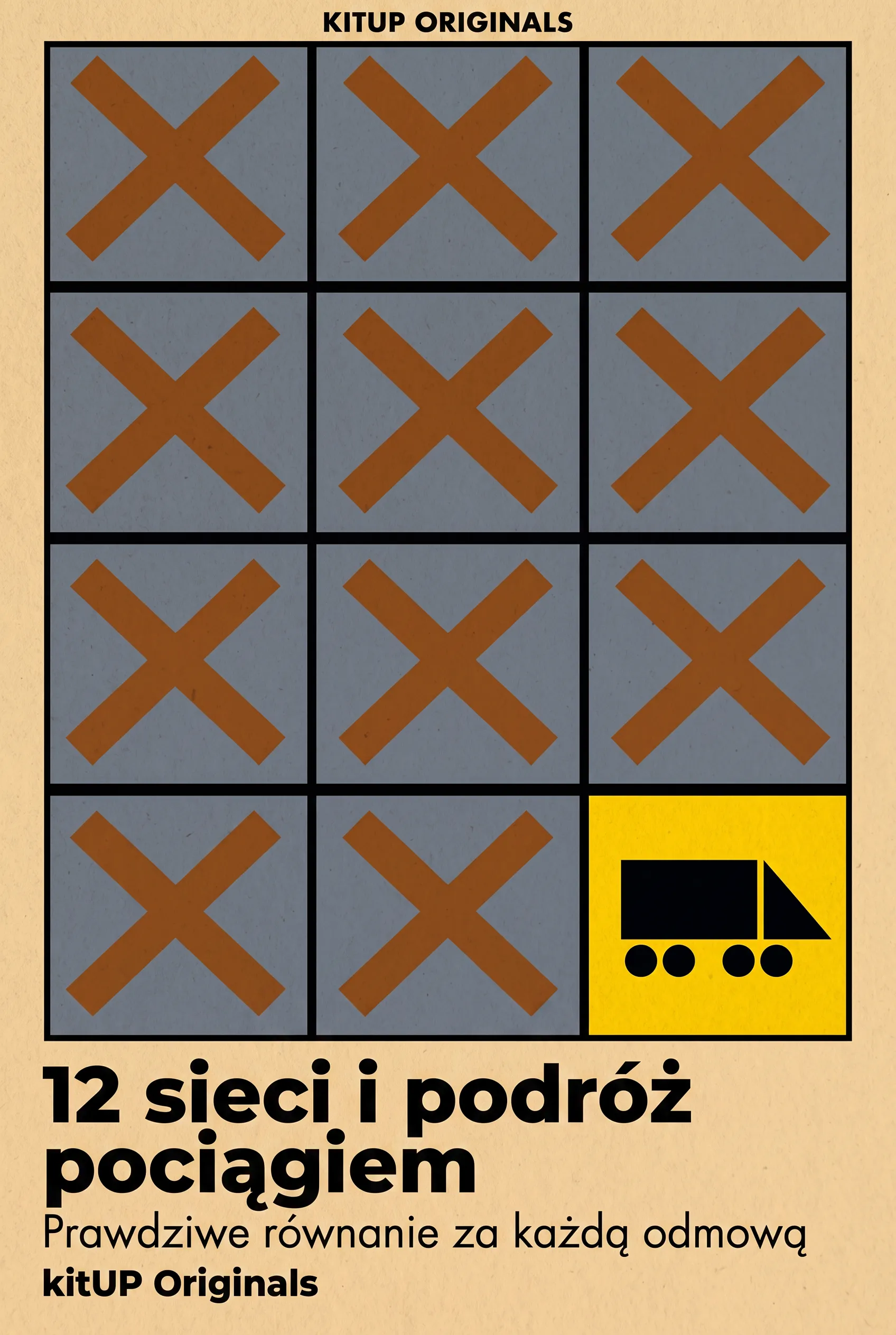 12 sieci i podróż pociągiem