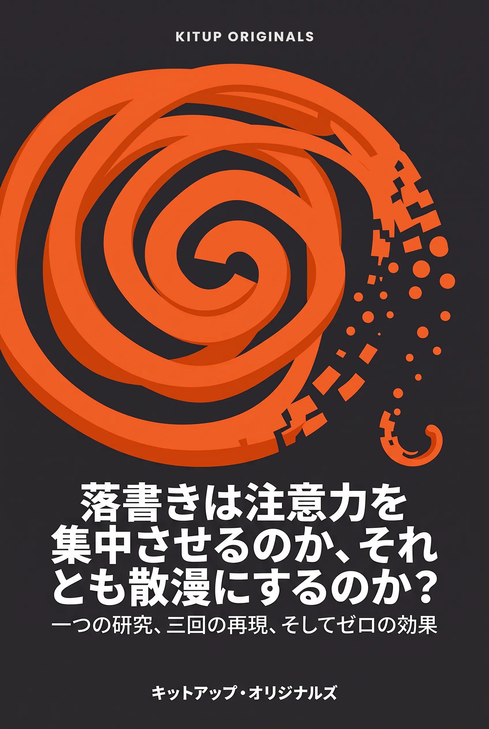 落書きは注意力を集中させるのか、それとも散漫にするのか?