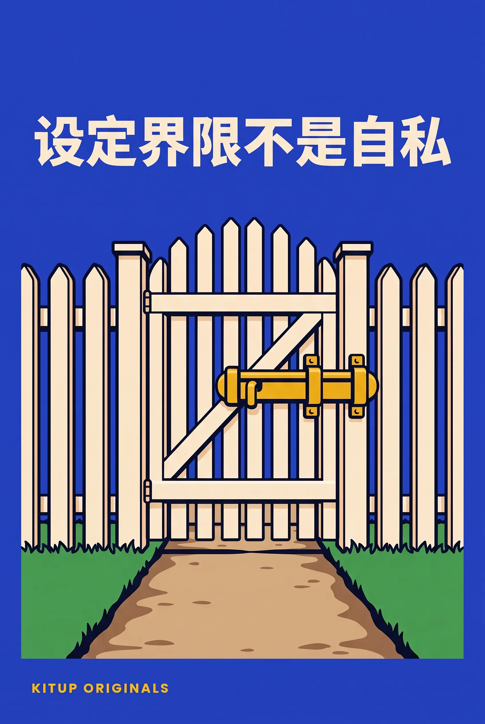 设定界限不是自私