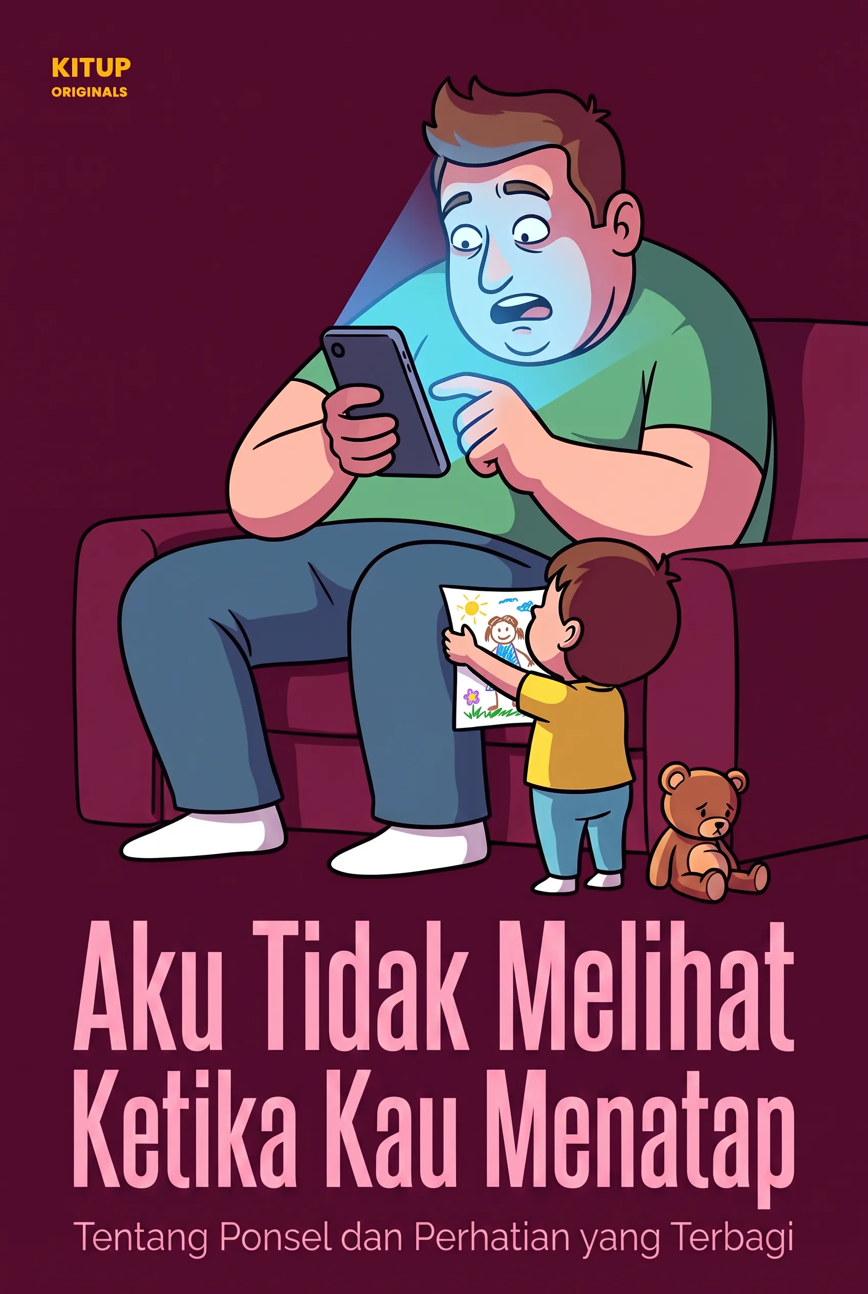 Aku Tidak Melihat Ketika Kau Menatap