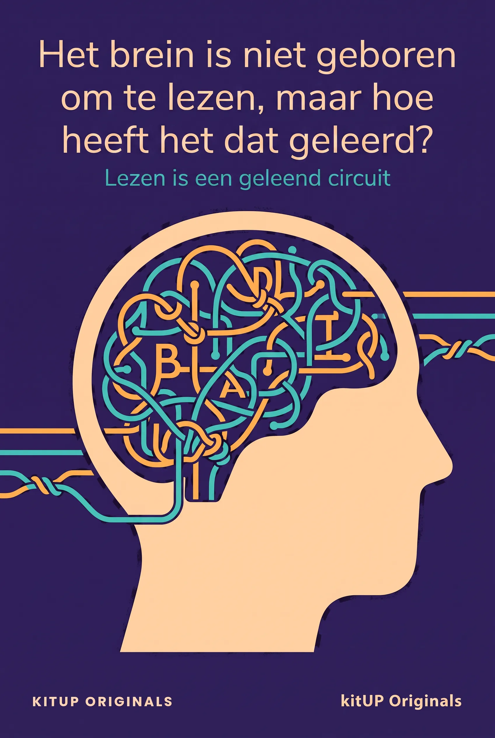 Het brein is niet geboren om te lezen, maar hoe heeft het dat geleerd?