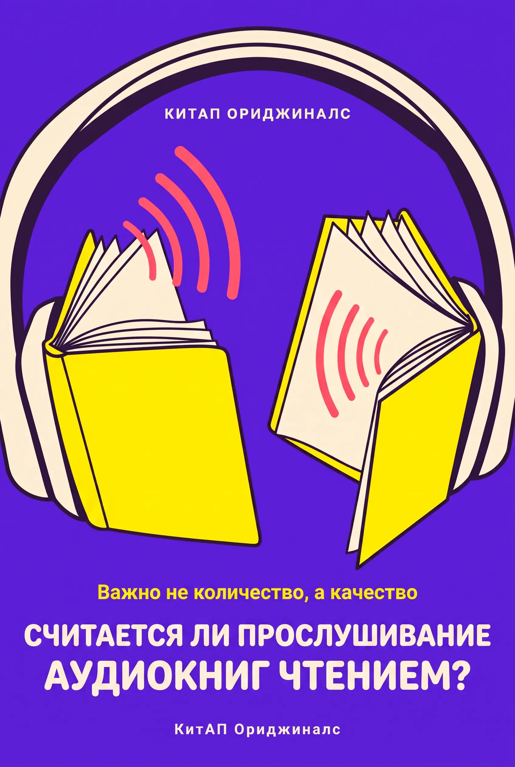 Считается ли прослушивание аудиокниг чтением?