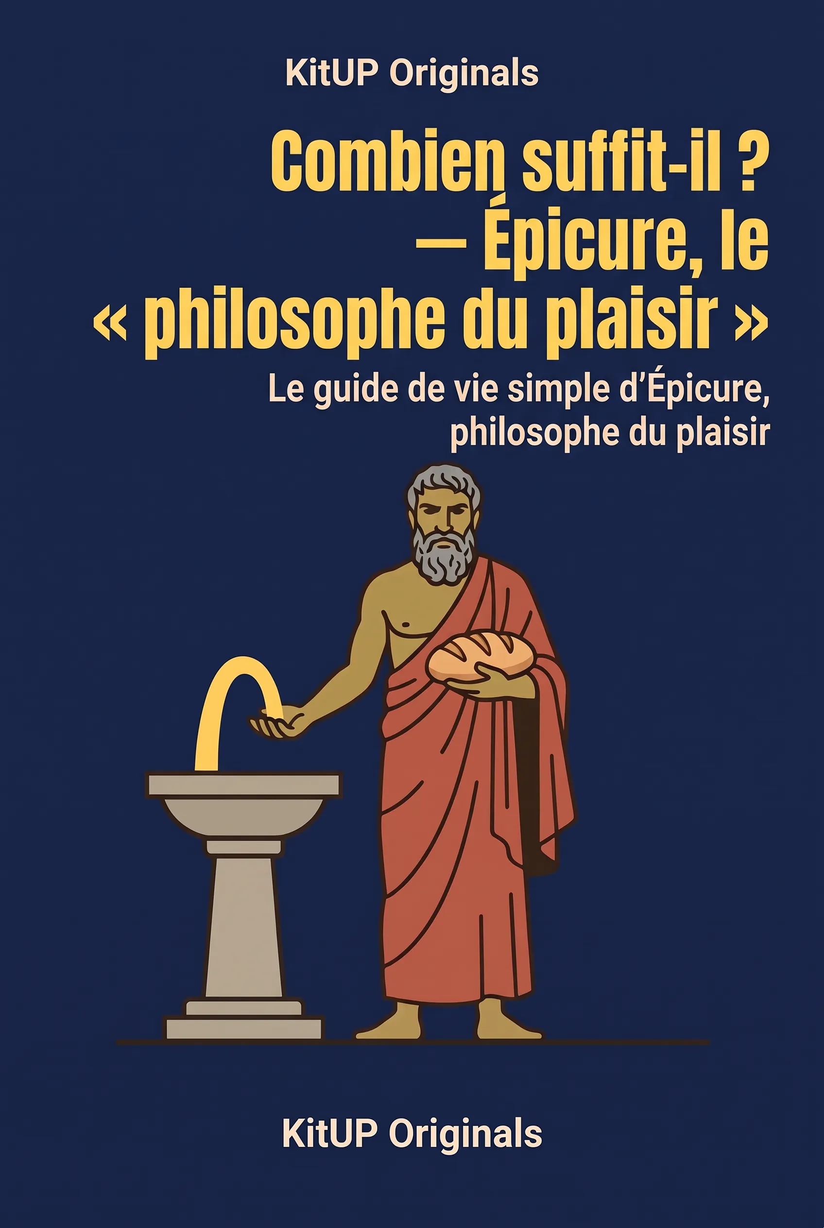 Combien suffit-il ? — Épicure, le « philosophe du plaisir » qui vivait de pain et d'eau