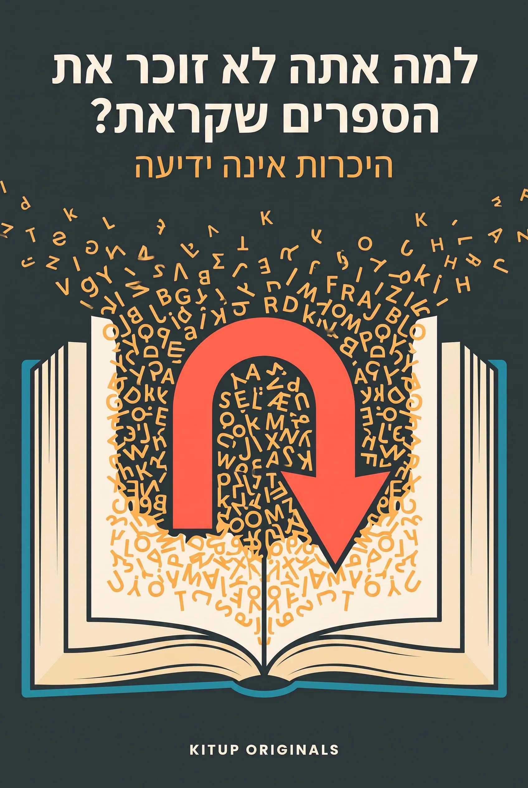 למה אתה לא זוכר את הספרים שקראת?