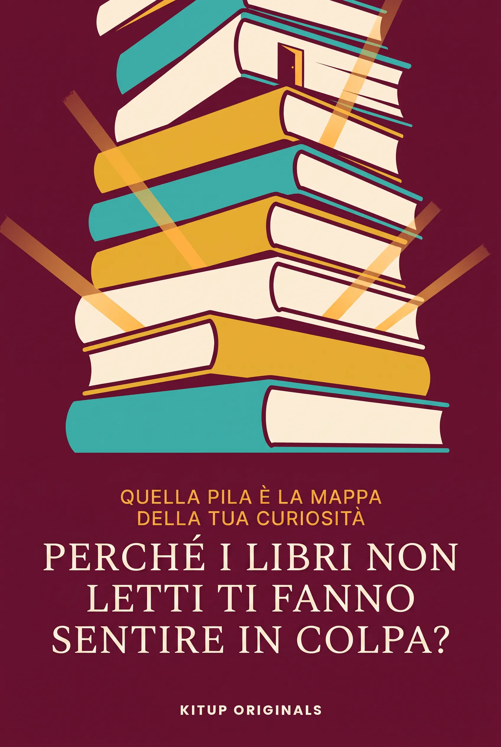 Perché i libri non letti ti fanno sentire in colpa?