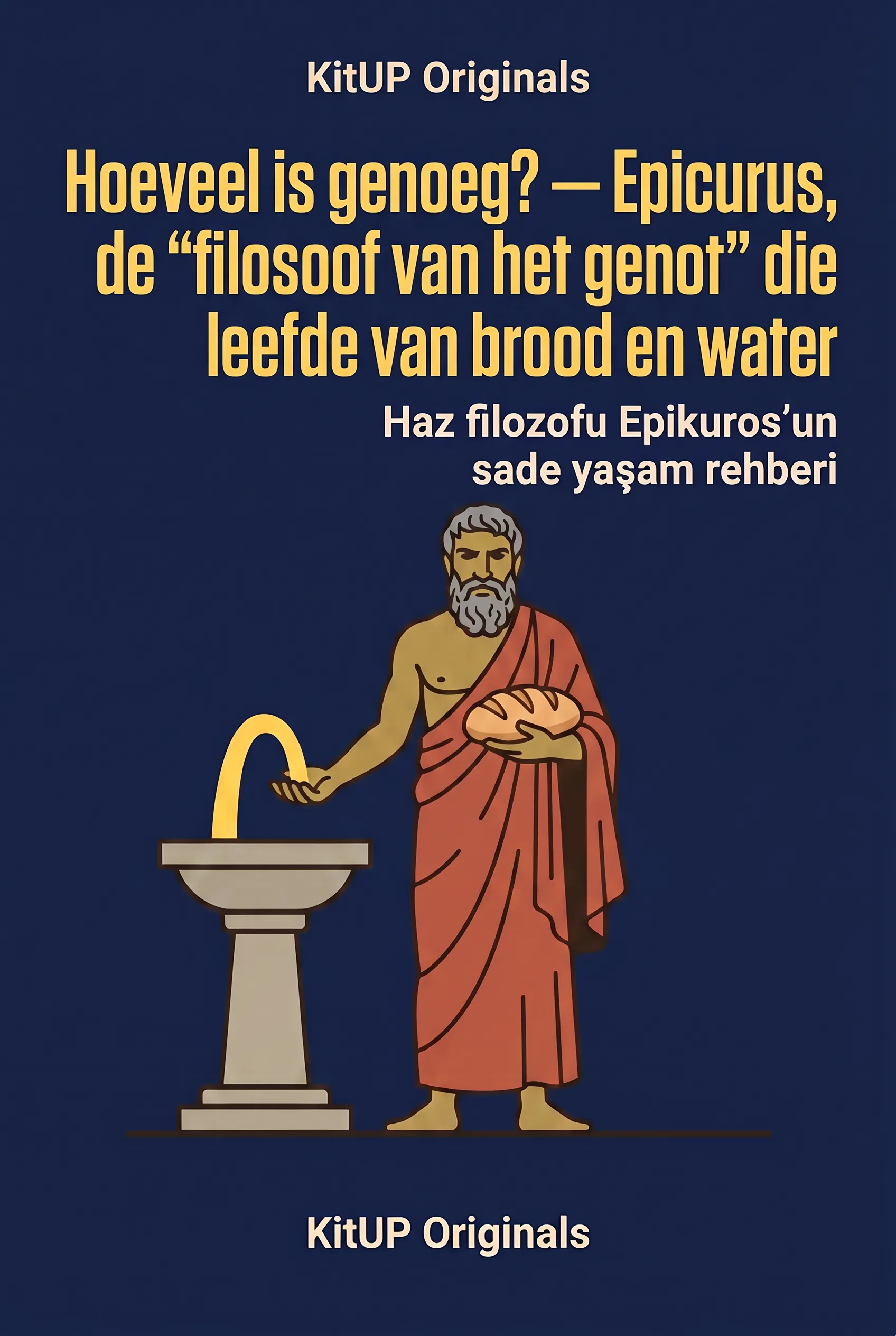 Hoeveel is genoeg? — Epicurus, de "filosoof van het genot" die leefde van brood en water