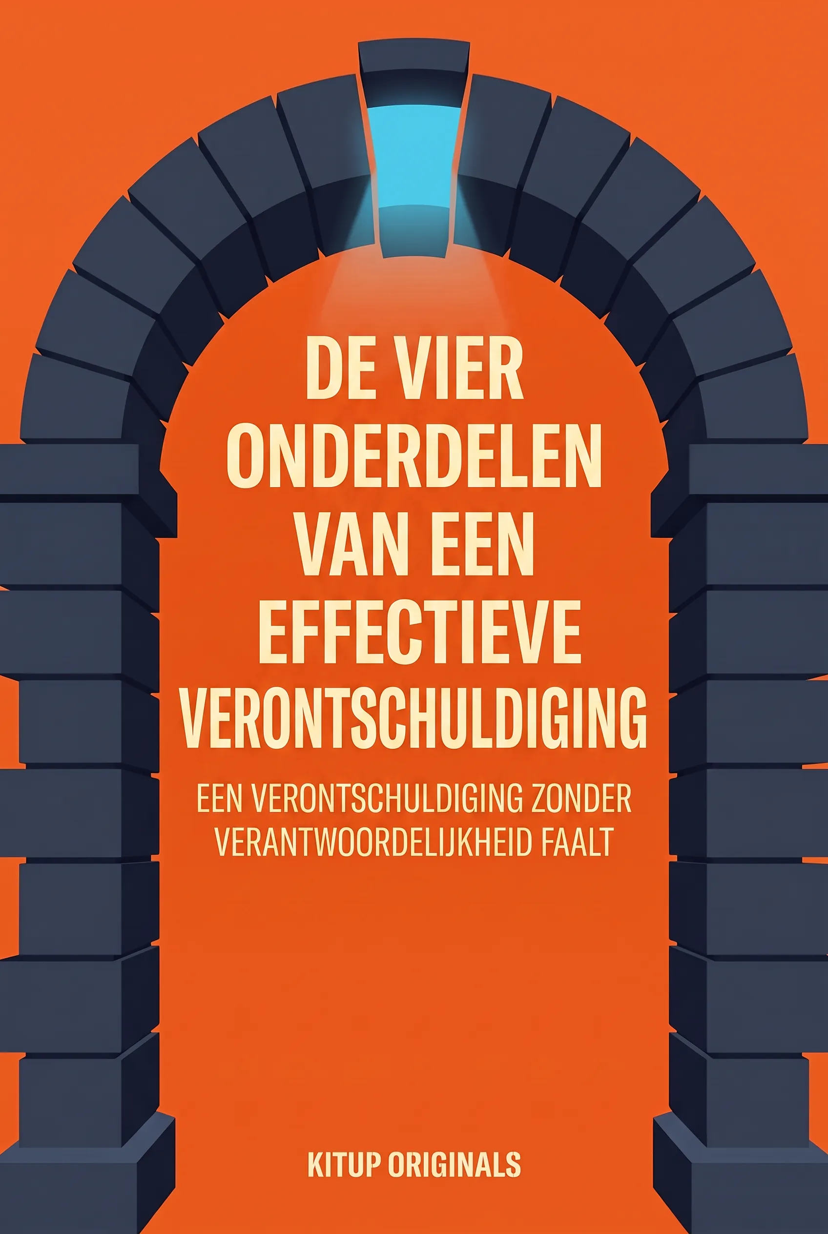 De vier onderdelen van een effectieve verontschuldiging