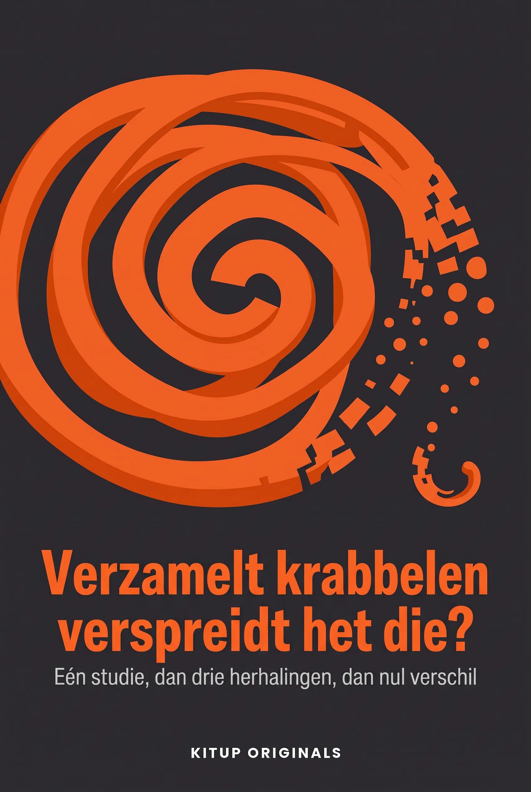 Verzamelt krabbelen de aandacht of verspreidt het die?