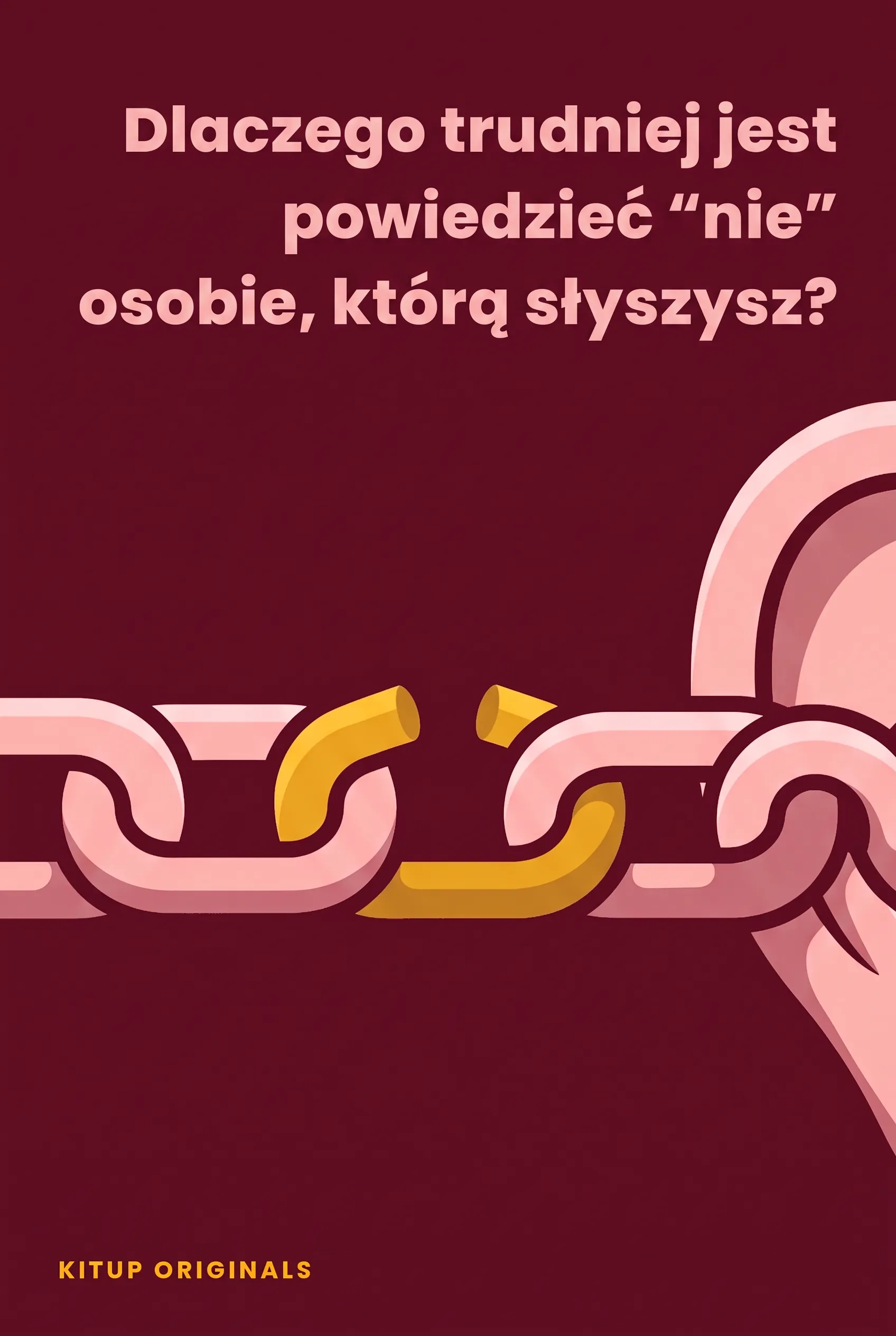 Dlaczego trudniej jest powiedzieć "nie" osobie, którą słyszysz?