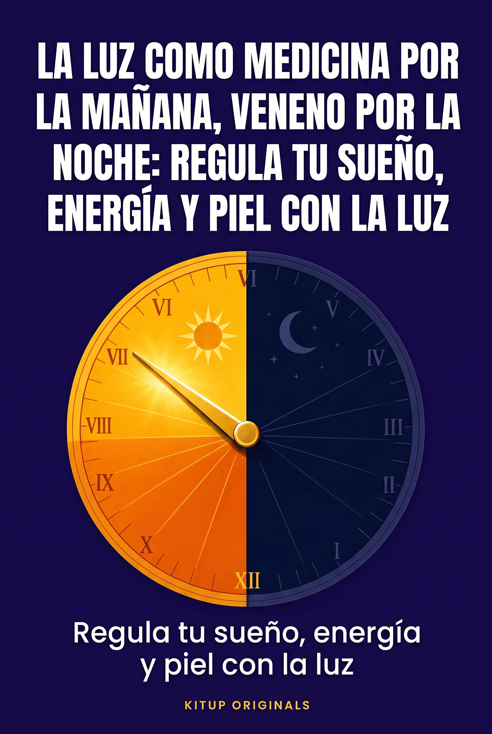 La luz como medicina por la mañana, veneno por la noche: Regula tu sueño, energía y piel con la luz