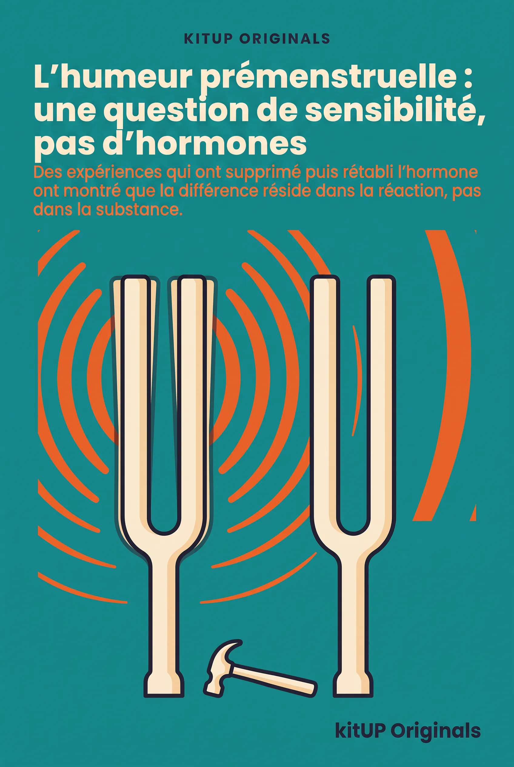 L'humeur prémenstruelle : une question de sensibilité, pas d'hormones