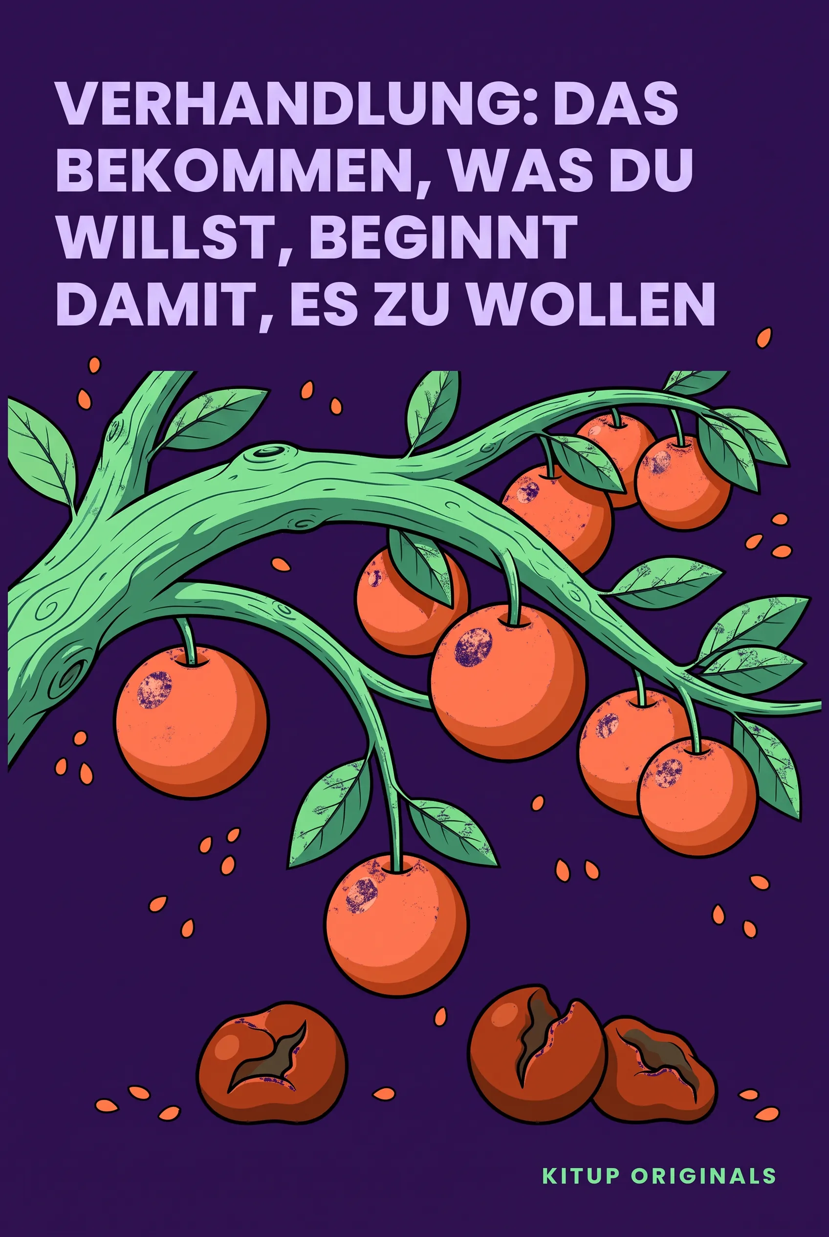 Verhandlung: Das Bekommen, was du willst, beginnt damit, es zu wollen