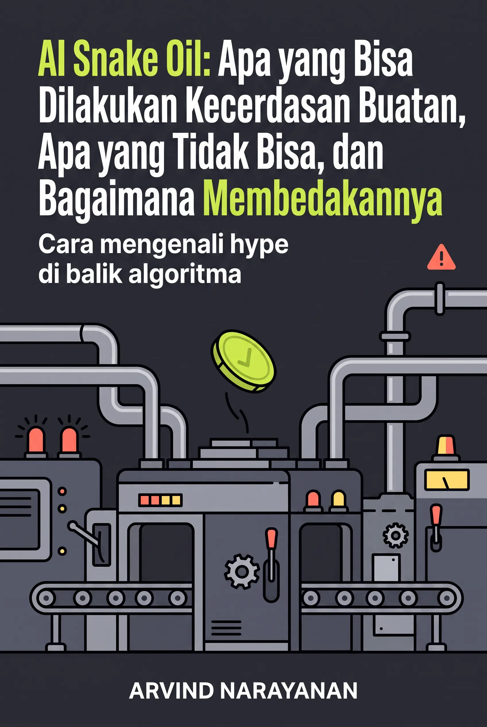 AI Snake Oil: Apa yang Bisa Dilakukan Kecerdasan Buatan, Apa yang Tidak Bisa, dan Bagaimana Membedakannya