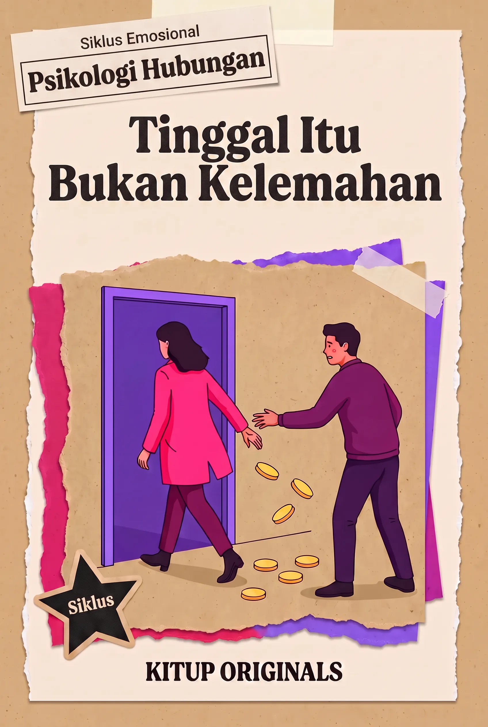 Tinggal Itu Bukan Kelemahan