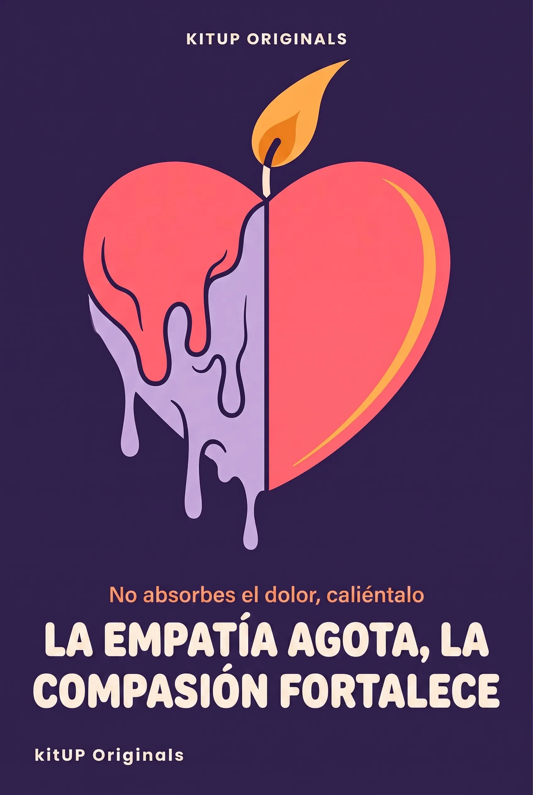 La empatía agota, la compasión fortalece