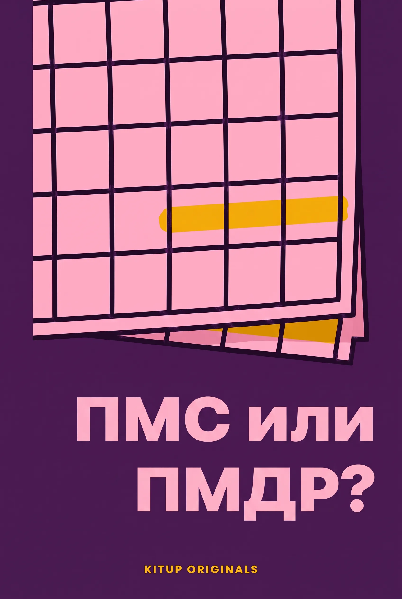 ПМС или ПМДР?