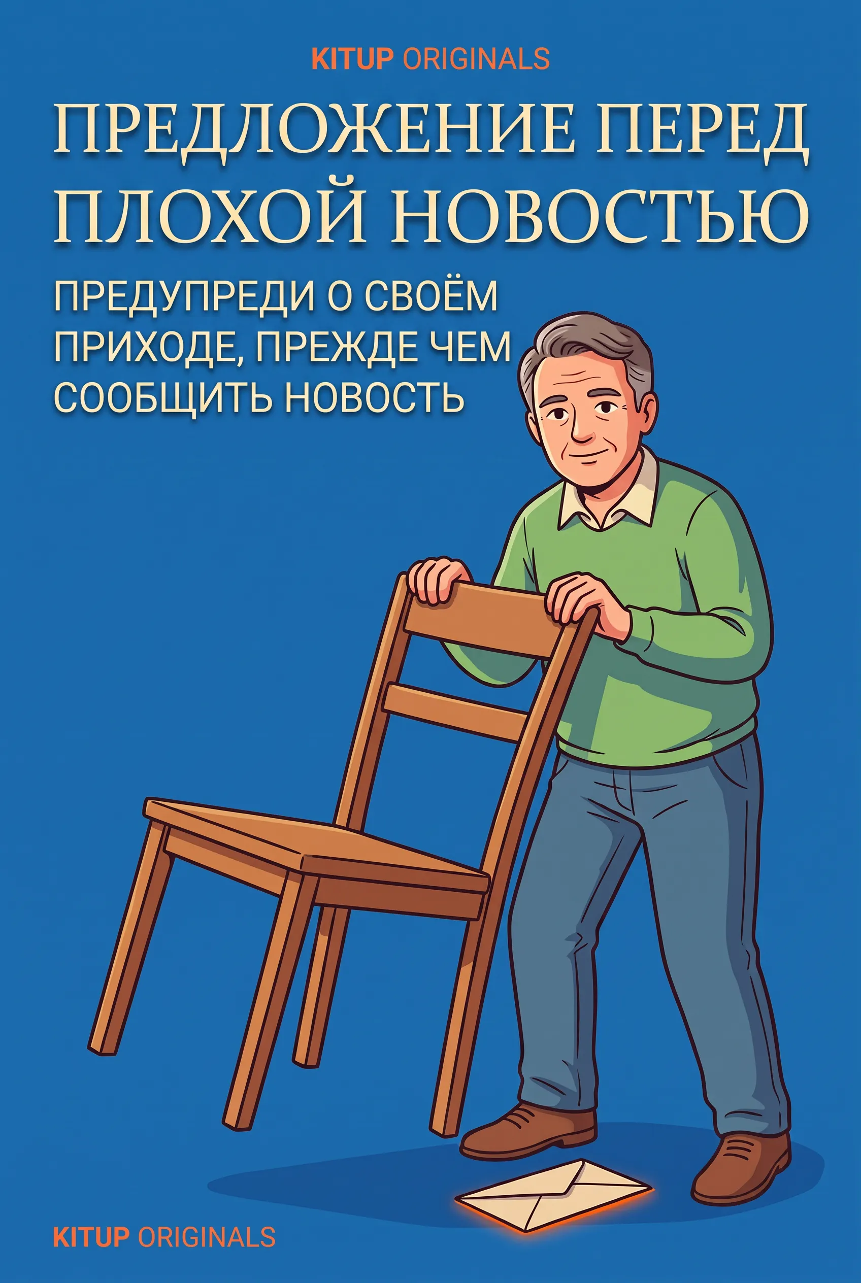 Предложение перед плохой новостью