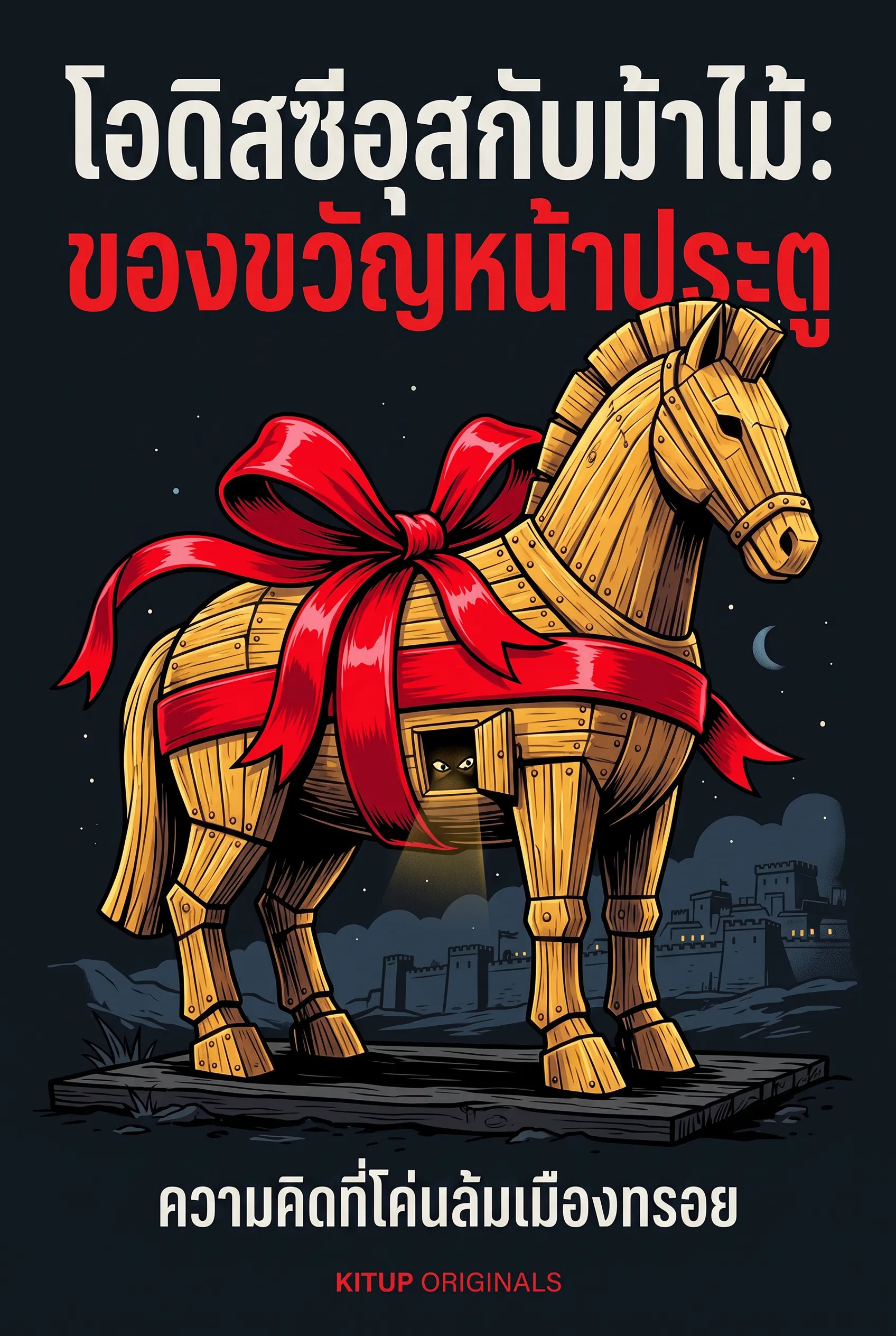โอดิสซีอุสกับม้าไม้: ของขวัญหน้าประตู