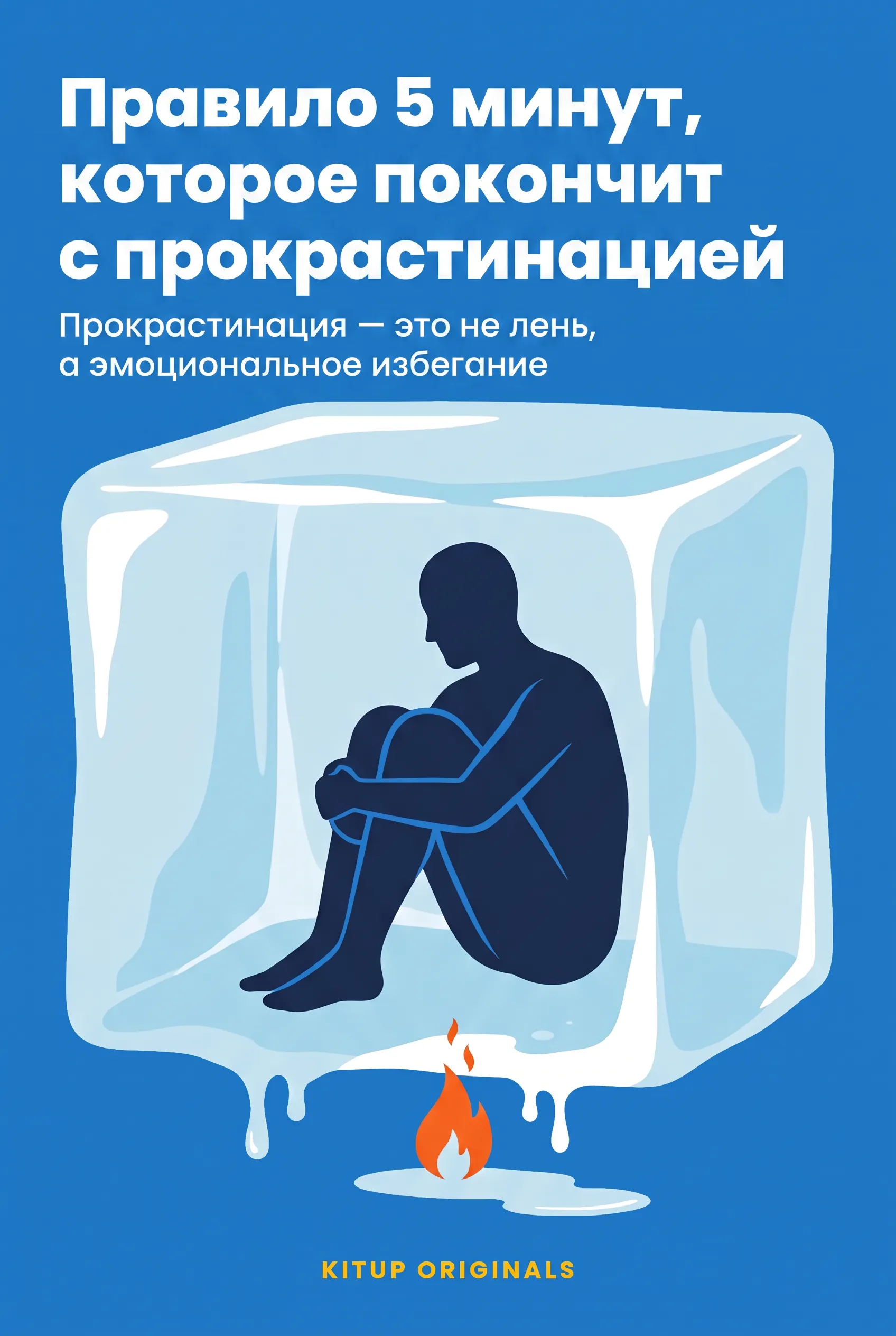 Правило 5 минут, которое покончит с прокрастинацией