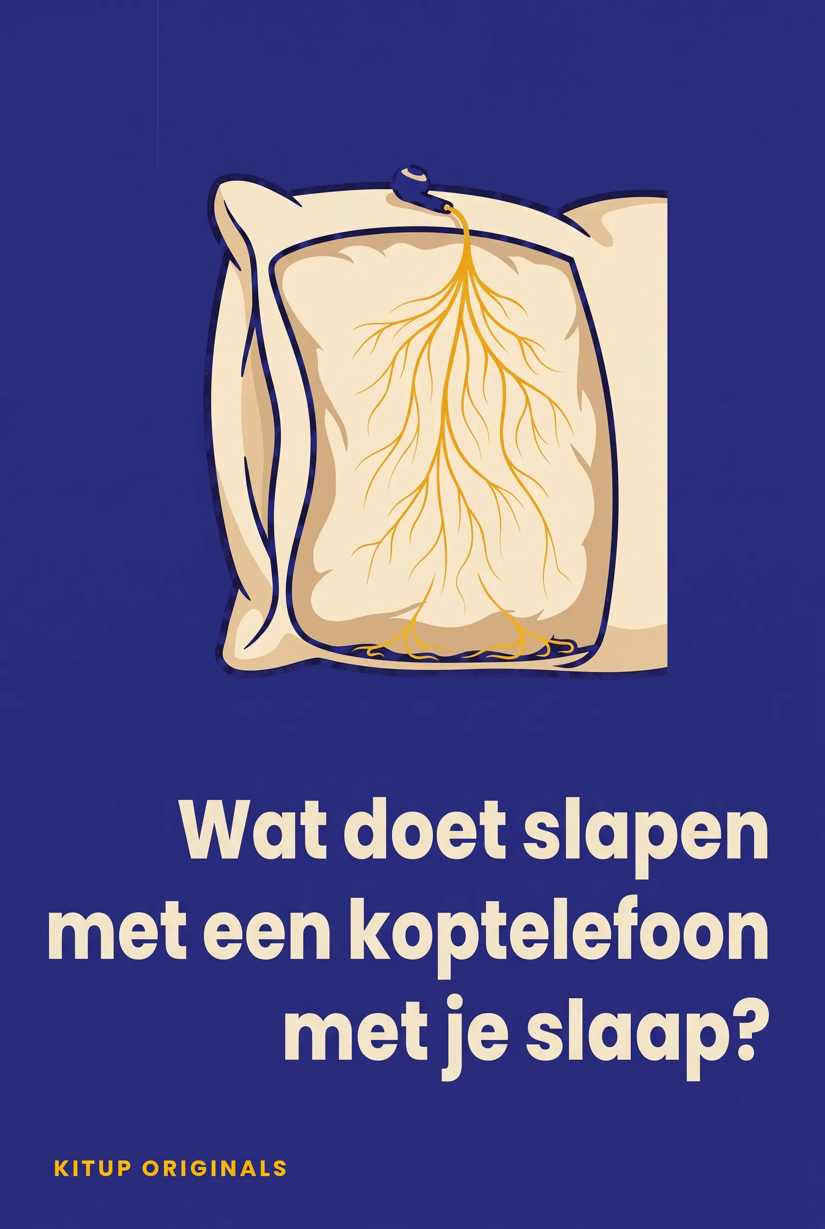 Wat doet slapen met een koptelefoon met je slaap?