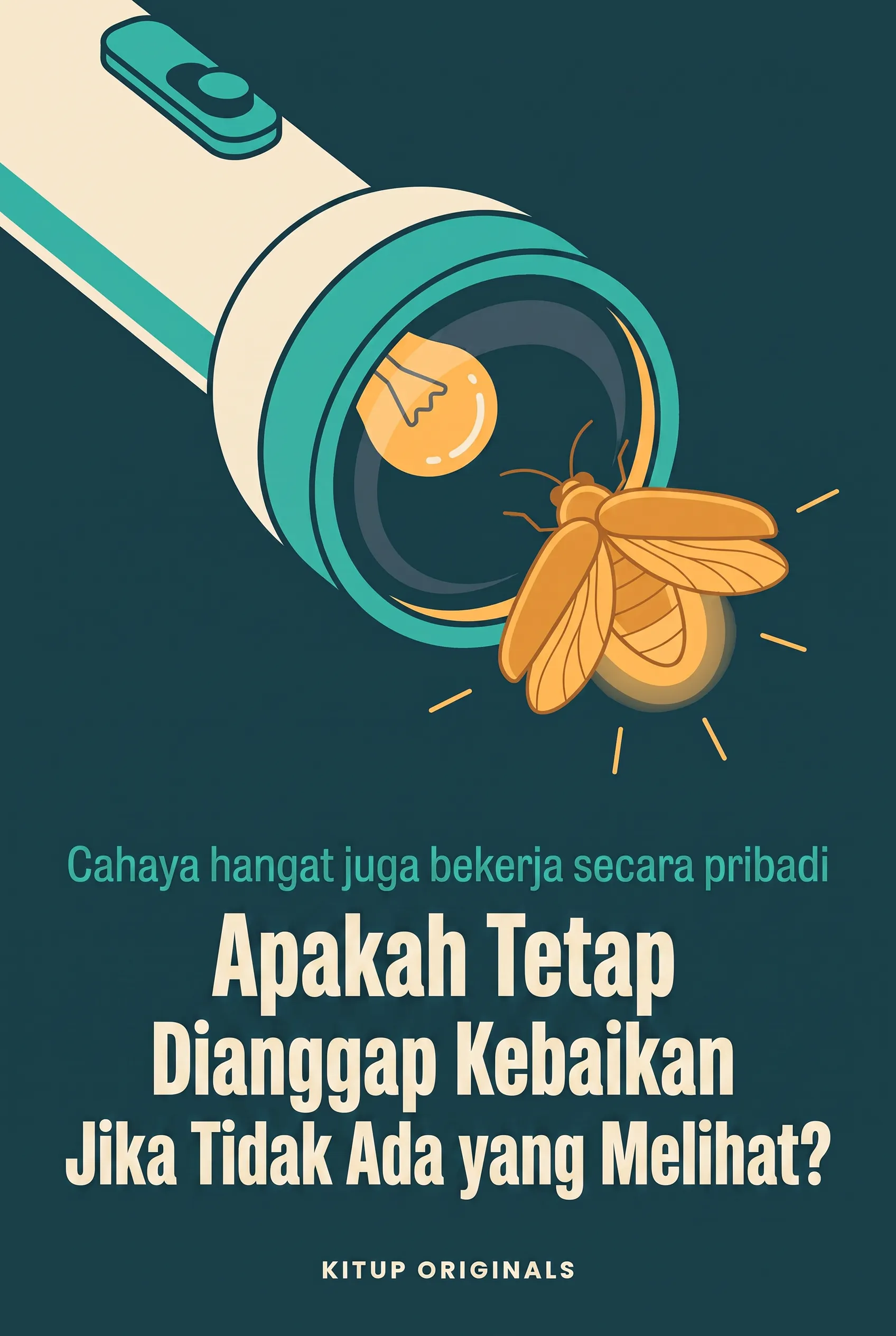 Apakah Tetap Dianggap Kebaikan Jika Tidak Ada yang Melihat?