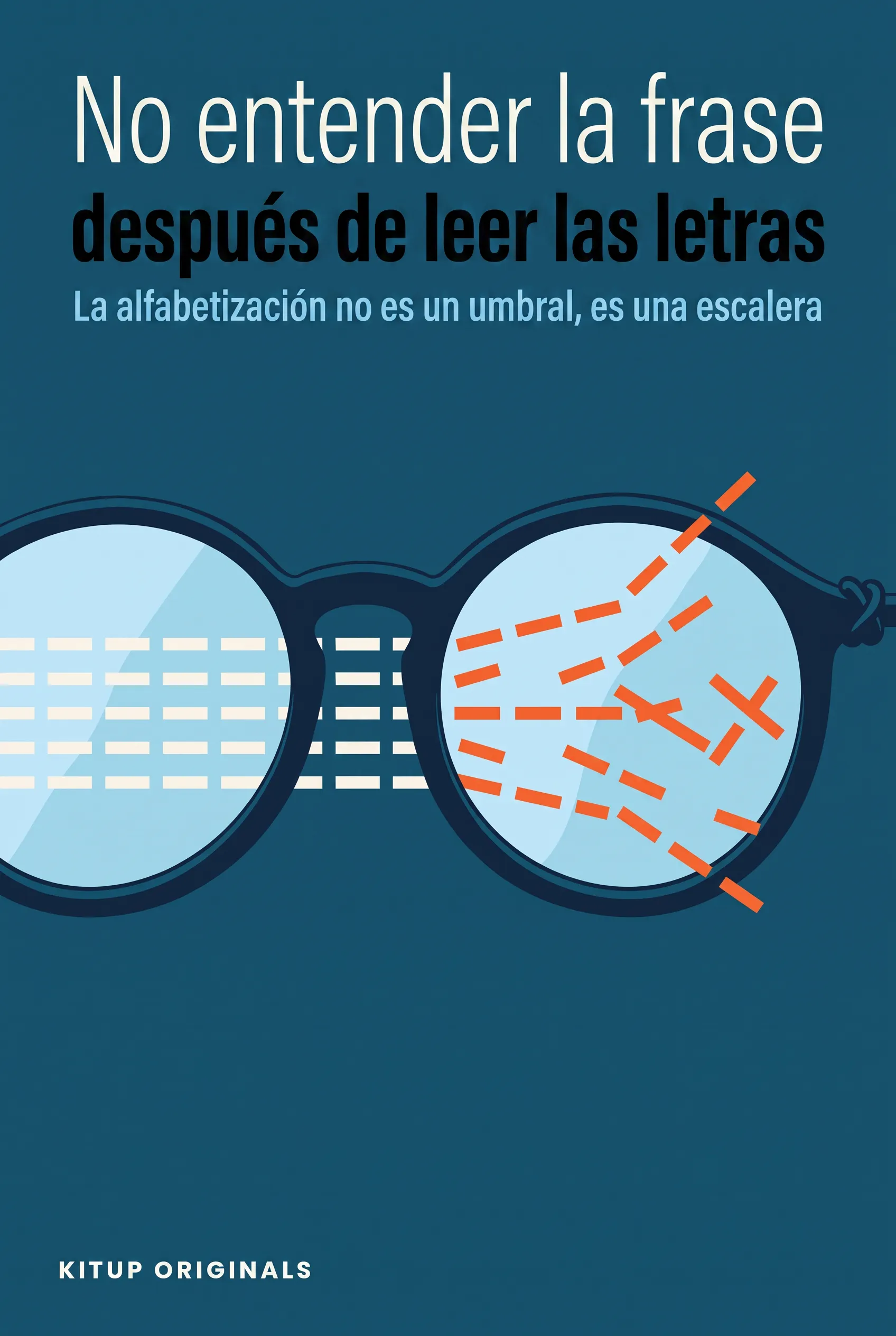 No entender la frase después de leer las letras