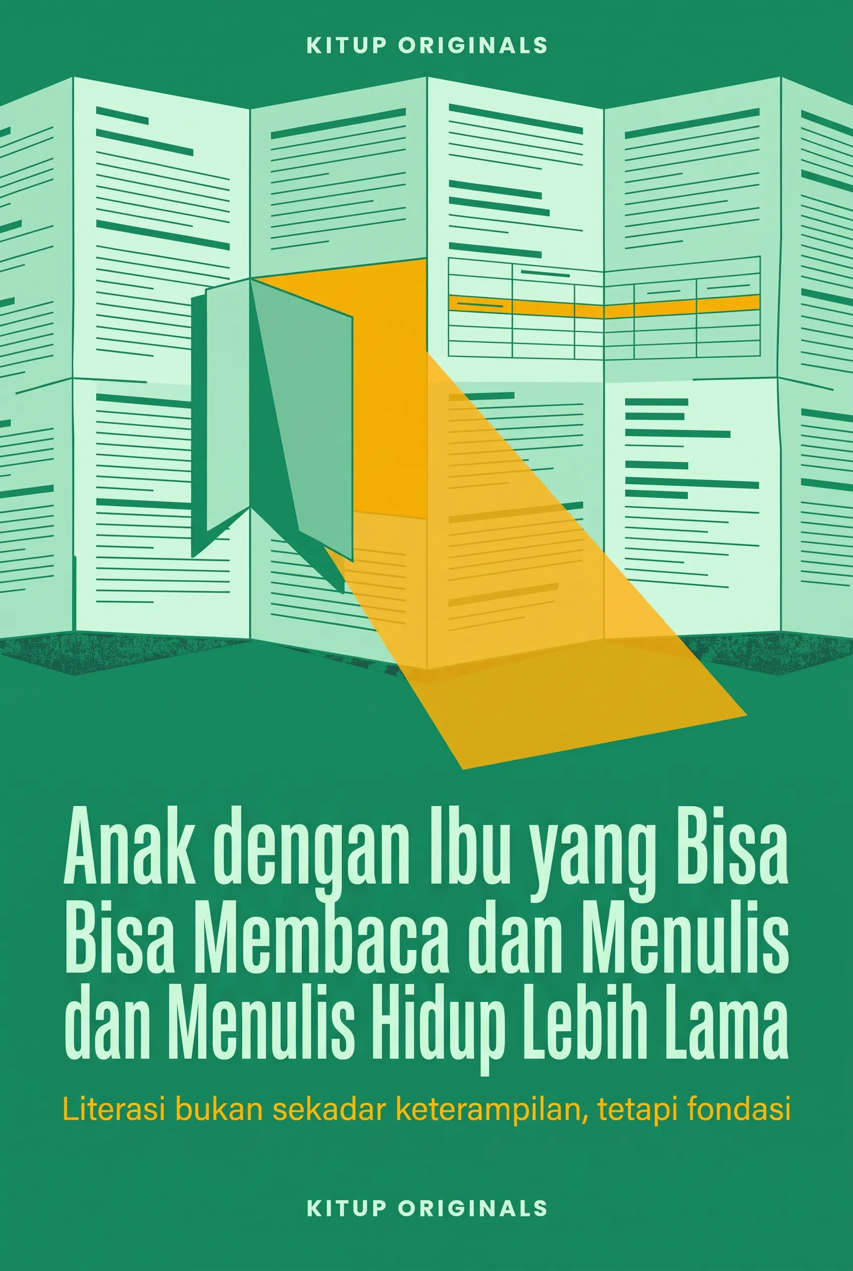 Anak dengan Ibu yang Bisa Membaca dan Menulis Hidup Lebih Lama