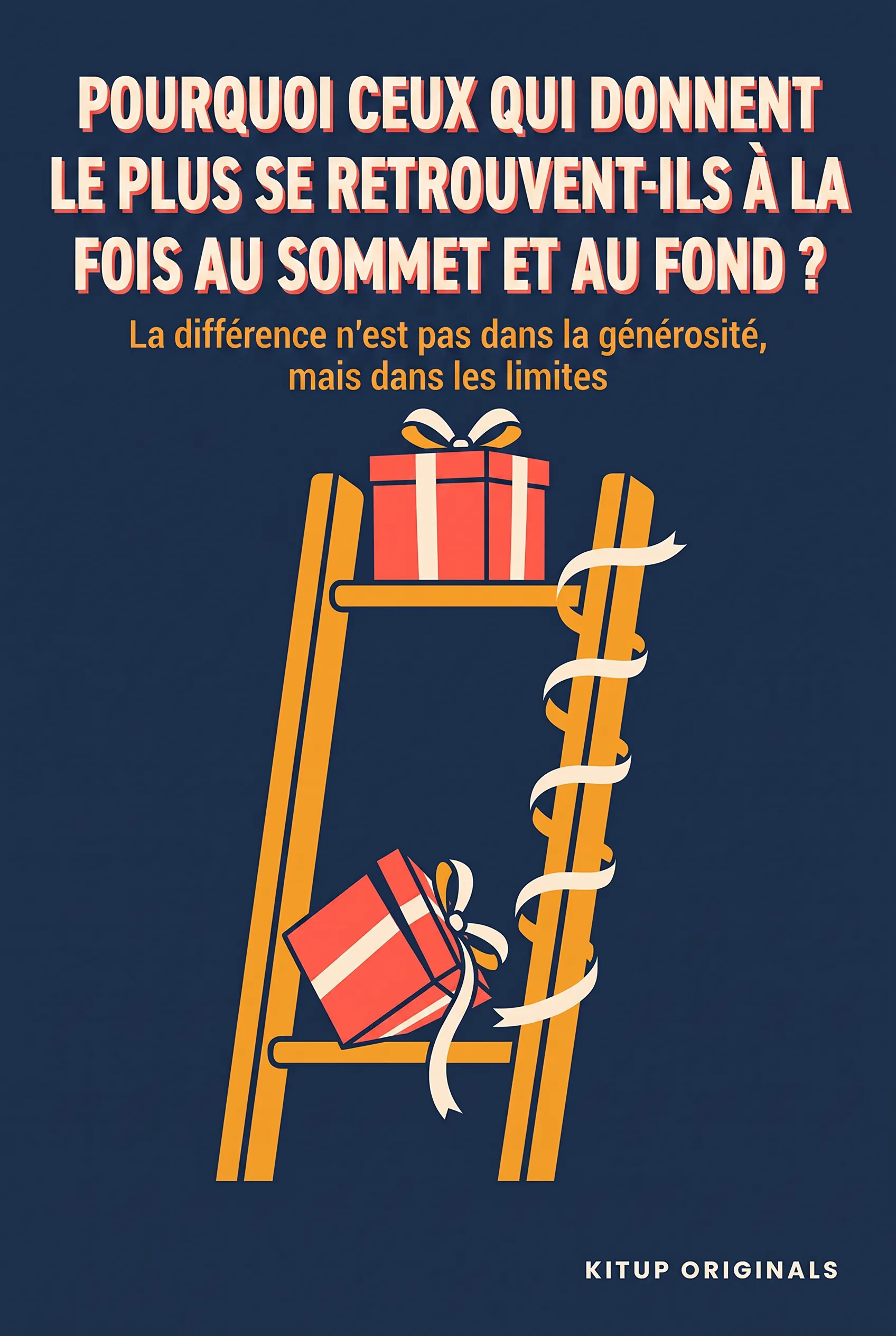 Pourquoi ceux qui donnent le plus se retrouvent-ils à la fois au sommet et au fond ?