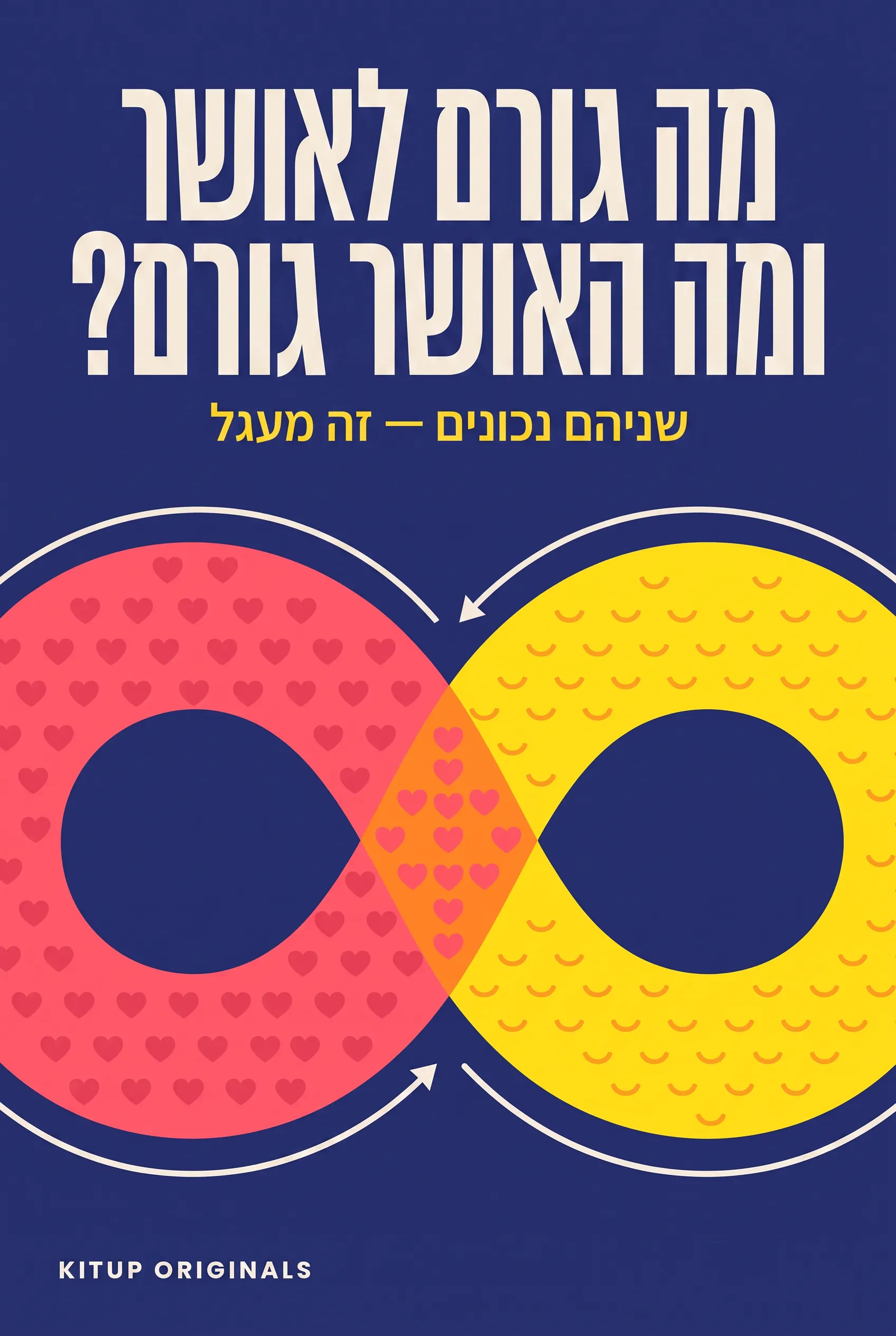 מה גורם לאושר ומה האושר גורם?