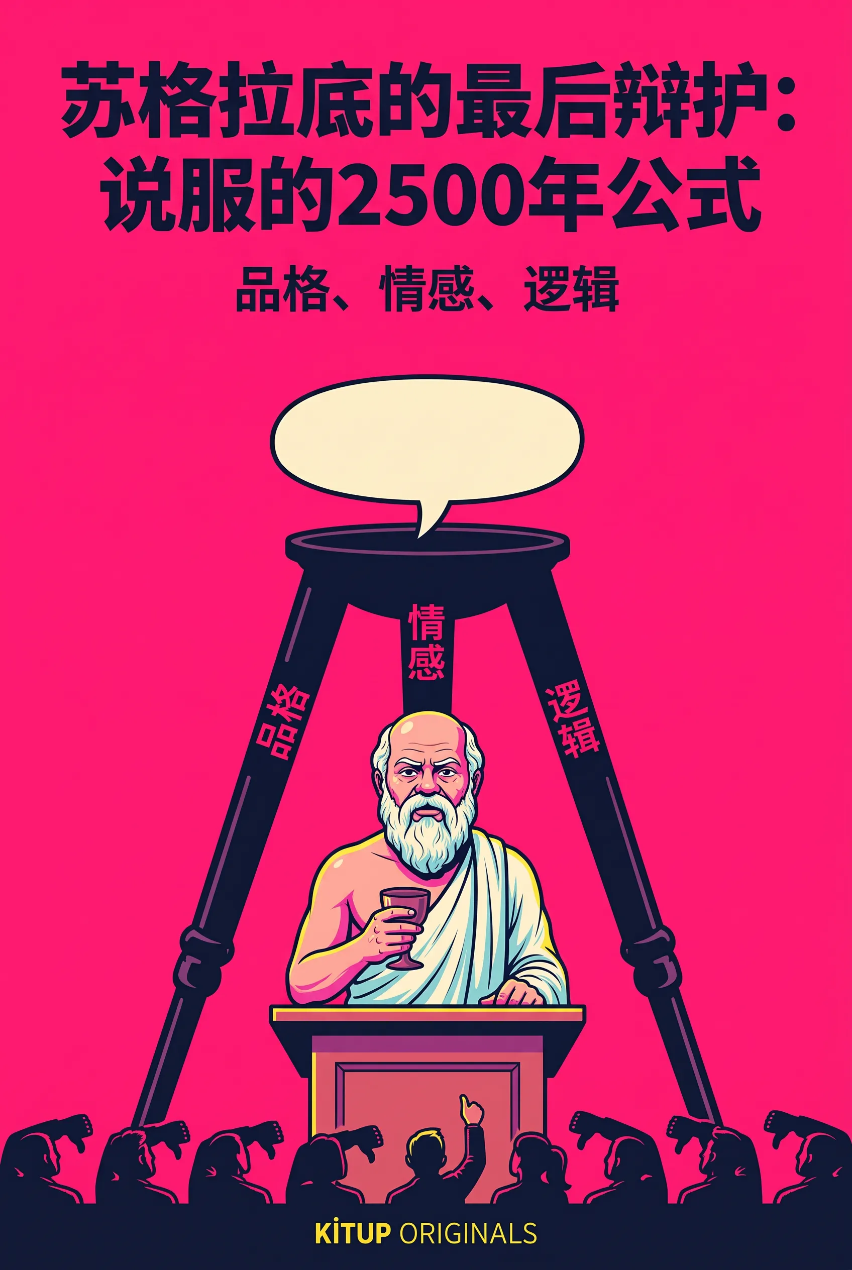 苏格拉底的最后辩护：说服的2500年公式