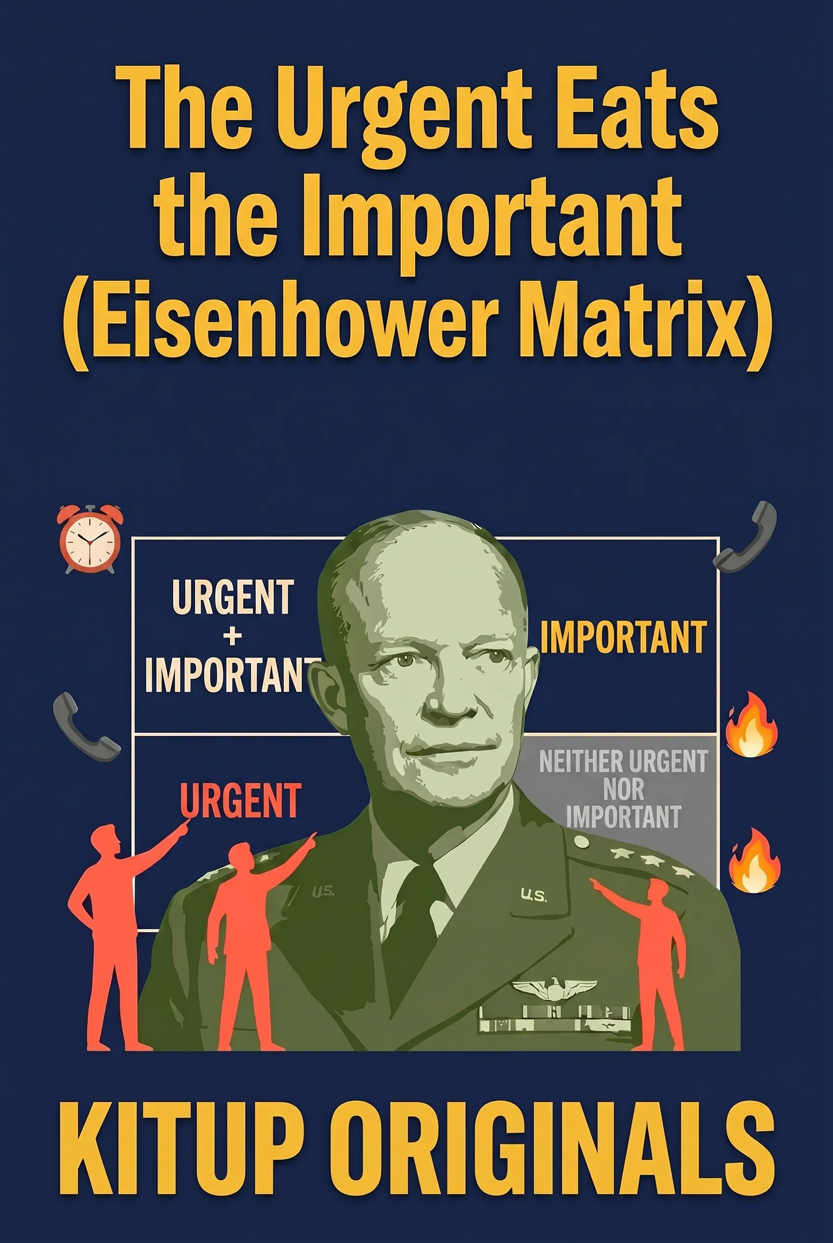 The Urgent Eats the Important (Eisenhower Matrix)