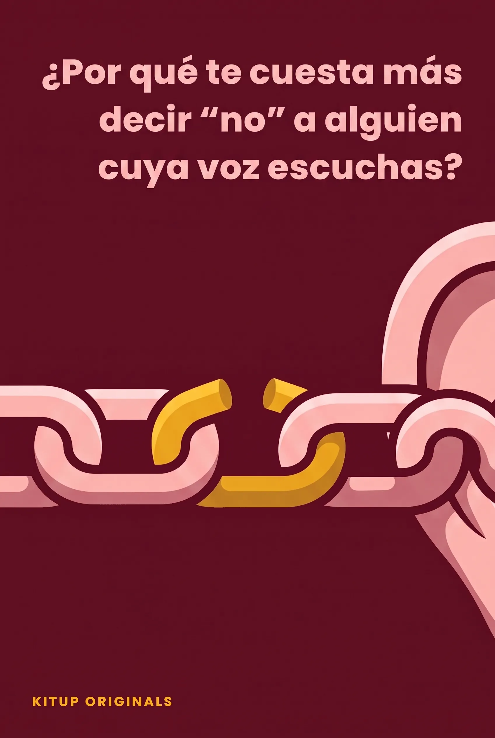¿Por qué te cuesta más decir "no" a alguien cuya voz escuchas?