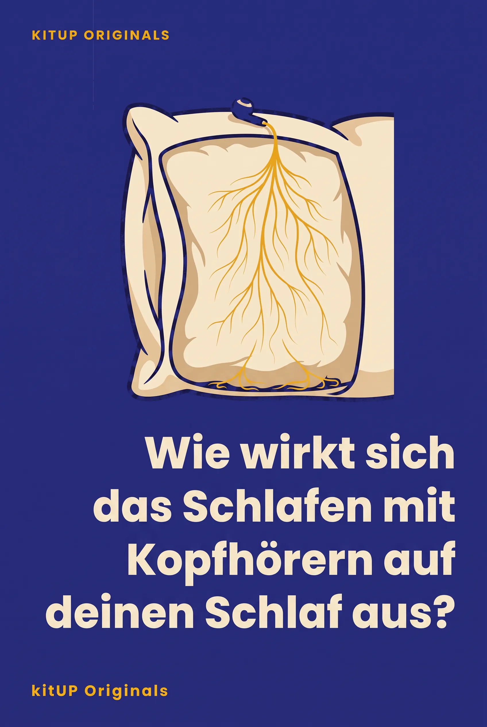 Wie wirkt sich das Schlafen mit Kopfhörern auf deinen Schlaf aus?