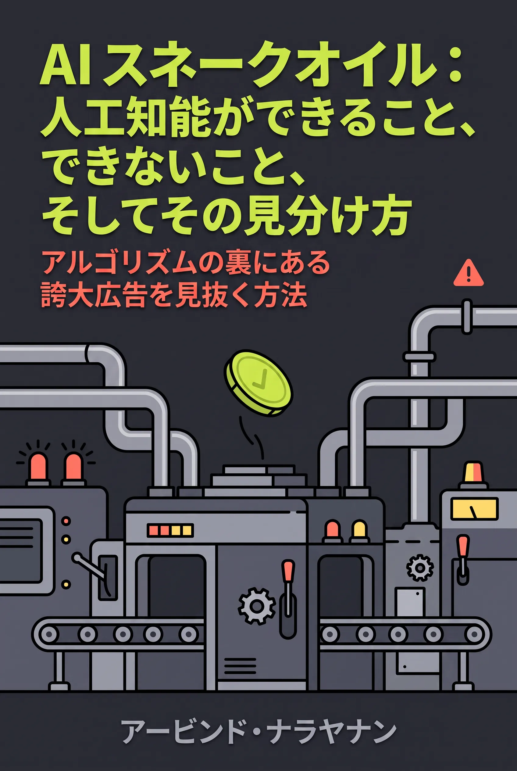 AI スネークオイル：人工知能ができること、できないこと、そしてその見分け方