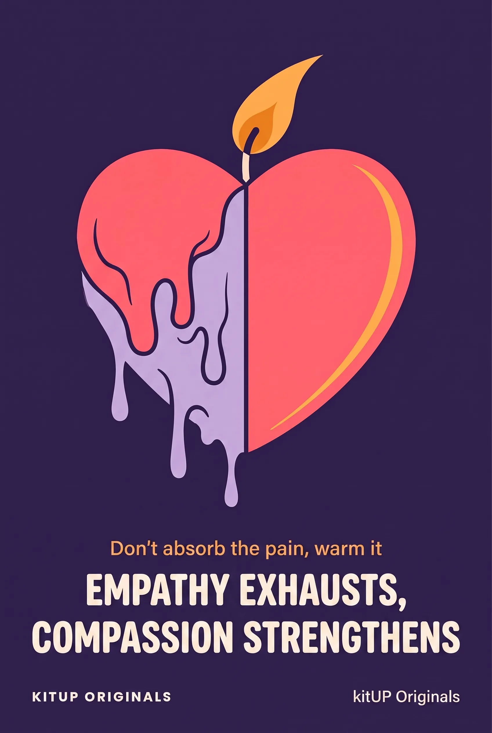 Empathy Exhausts, Compassion Strengthens