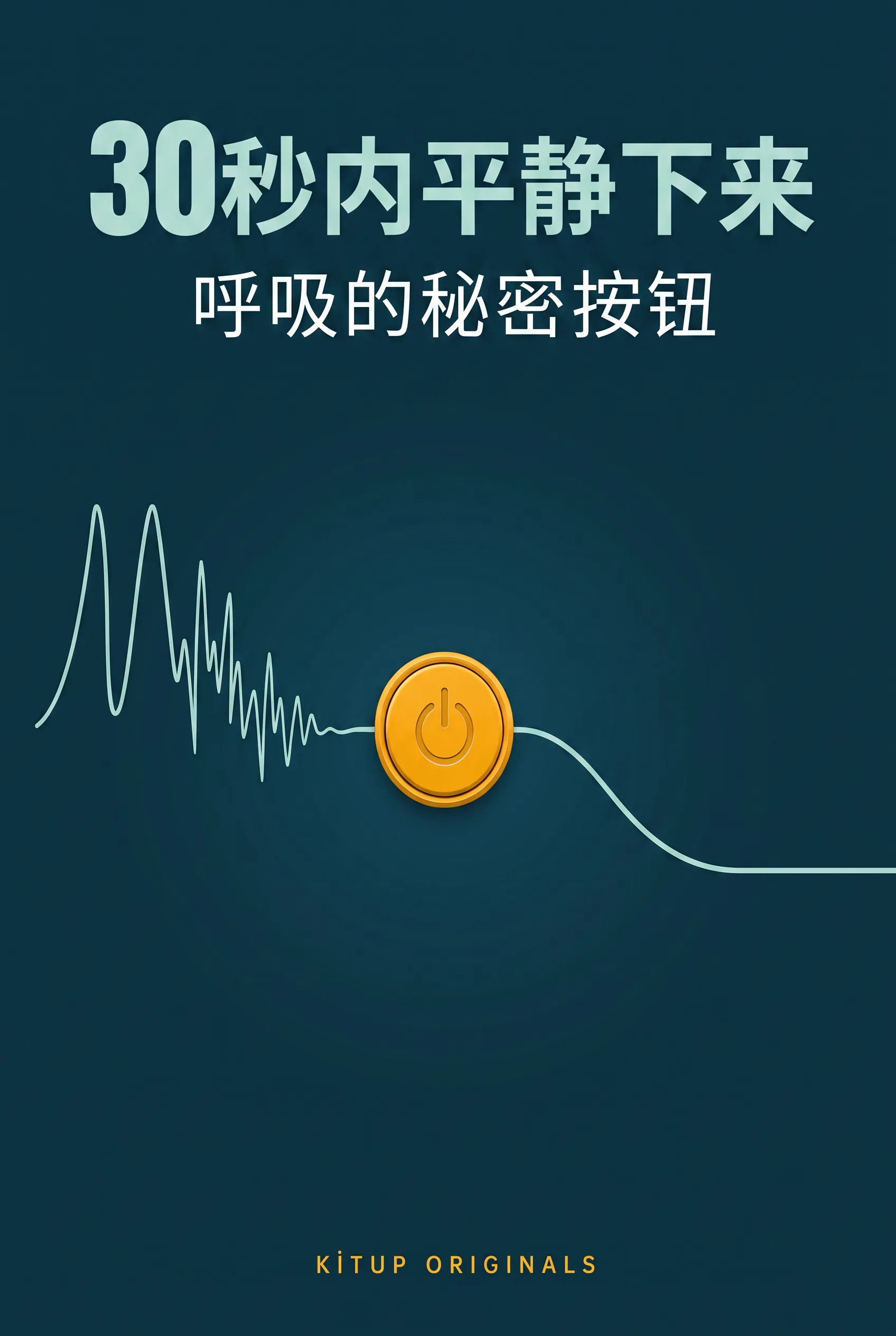 30秒内平静下来：呼吸的秘密按钮