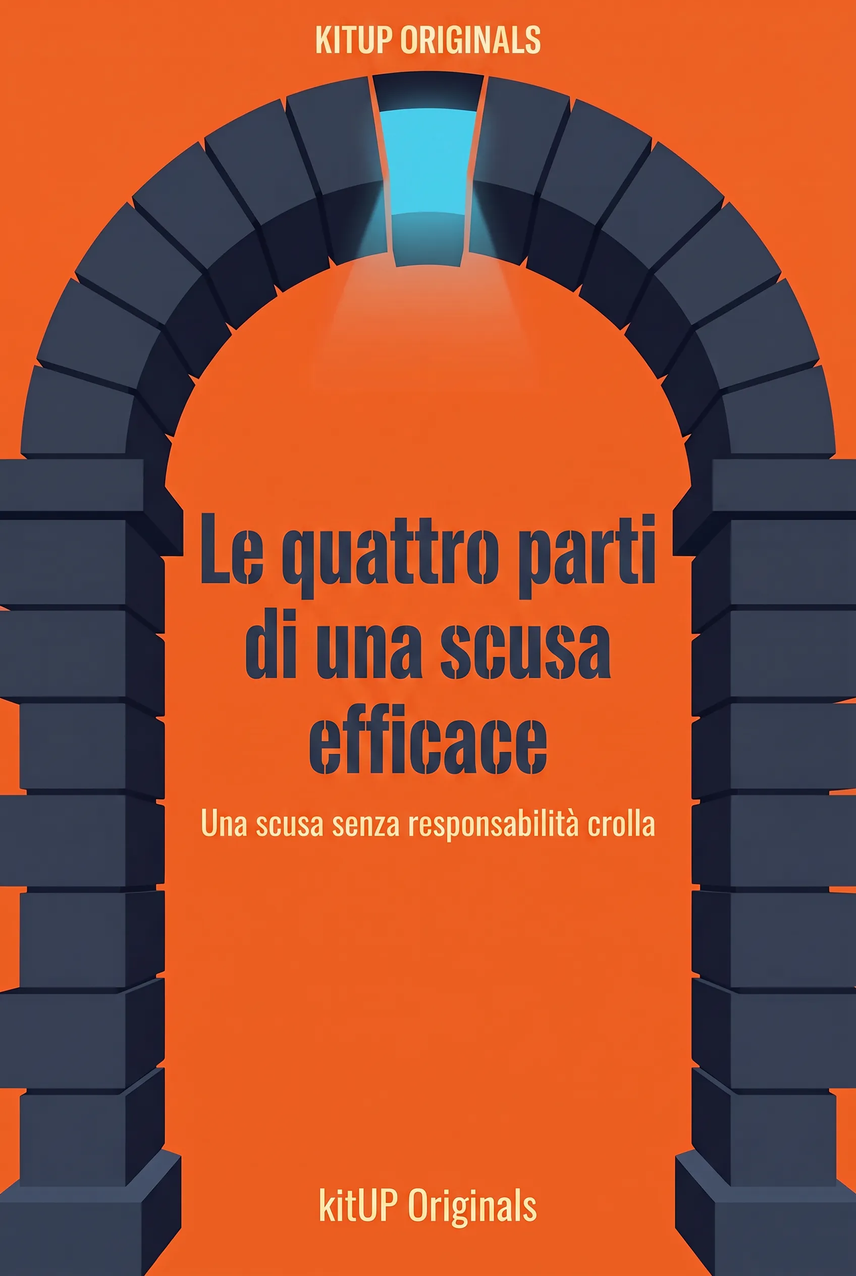 Le quattro parti di una scusa efficace