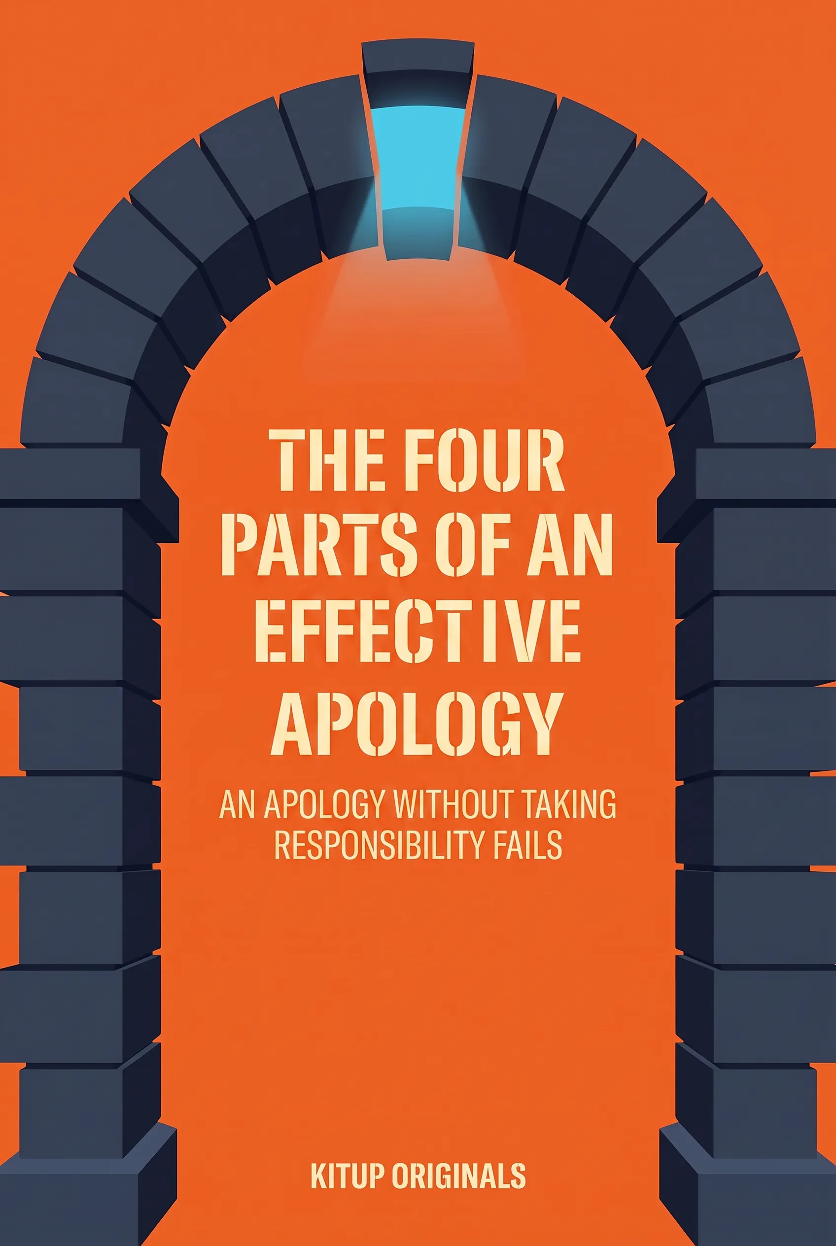 The Four Parts of an Effective Apology
