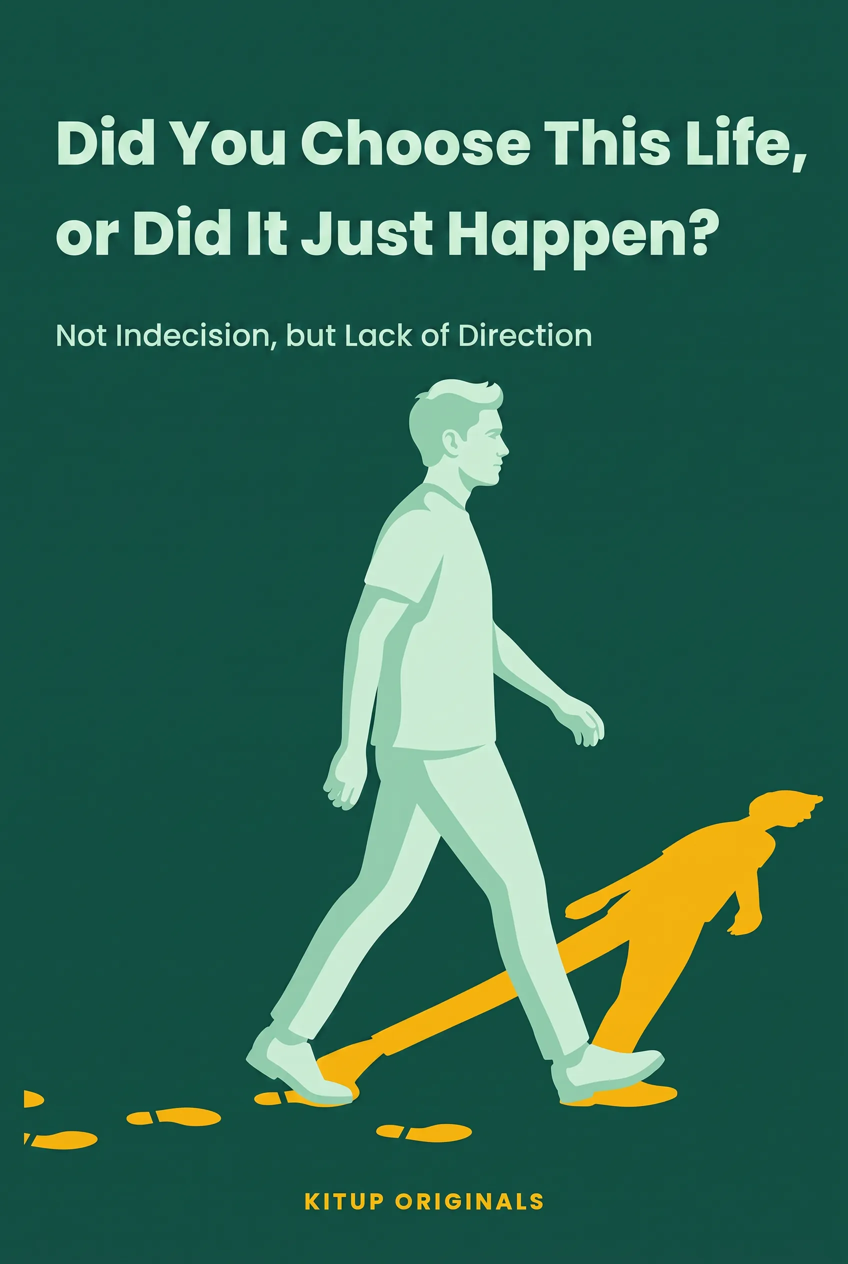 Did You Choose This Life, or Did It Just Happen?