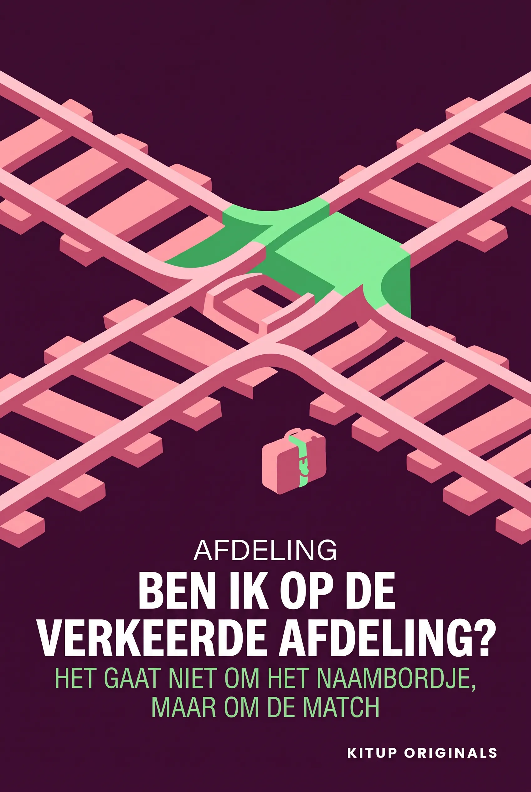 Ben ik op de verkeerde afdeling?