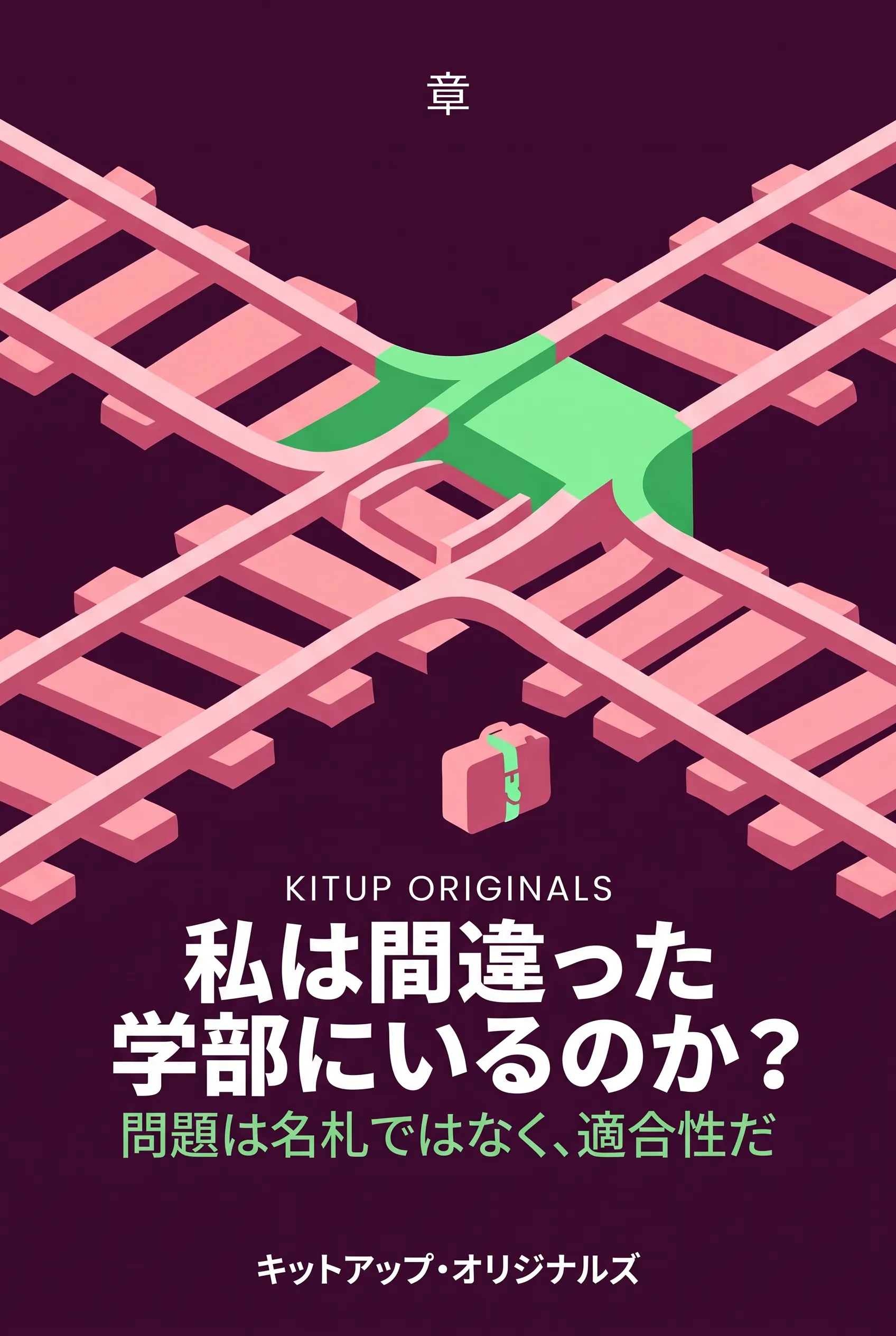 私は間違った学部にいるのか？